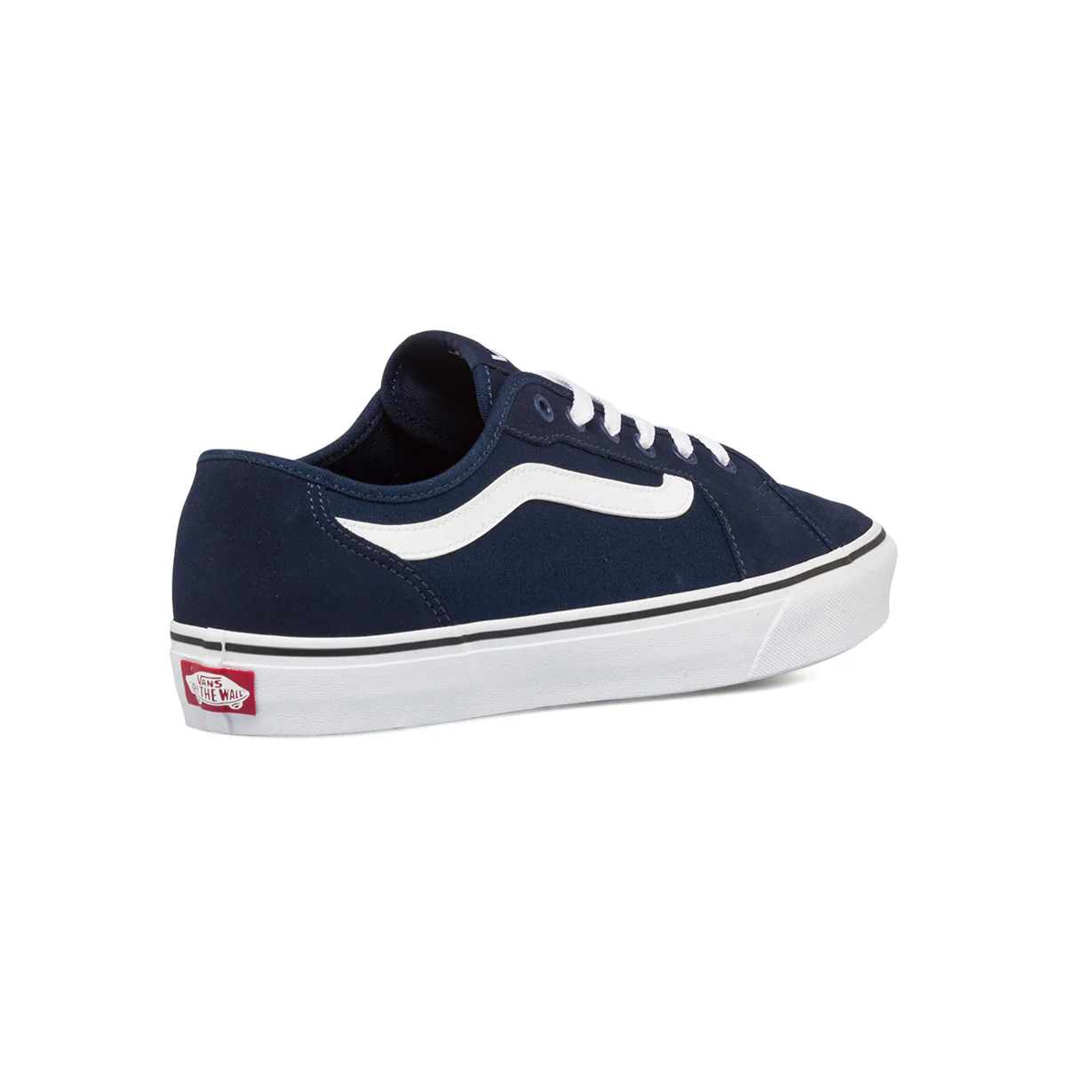 Sneakers blu da uomo con strisce bianche Vans MN Filmore Decon - Image 3