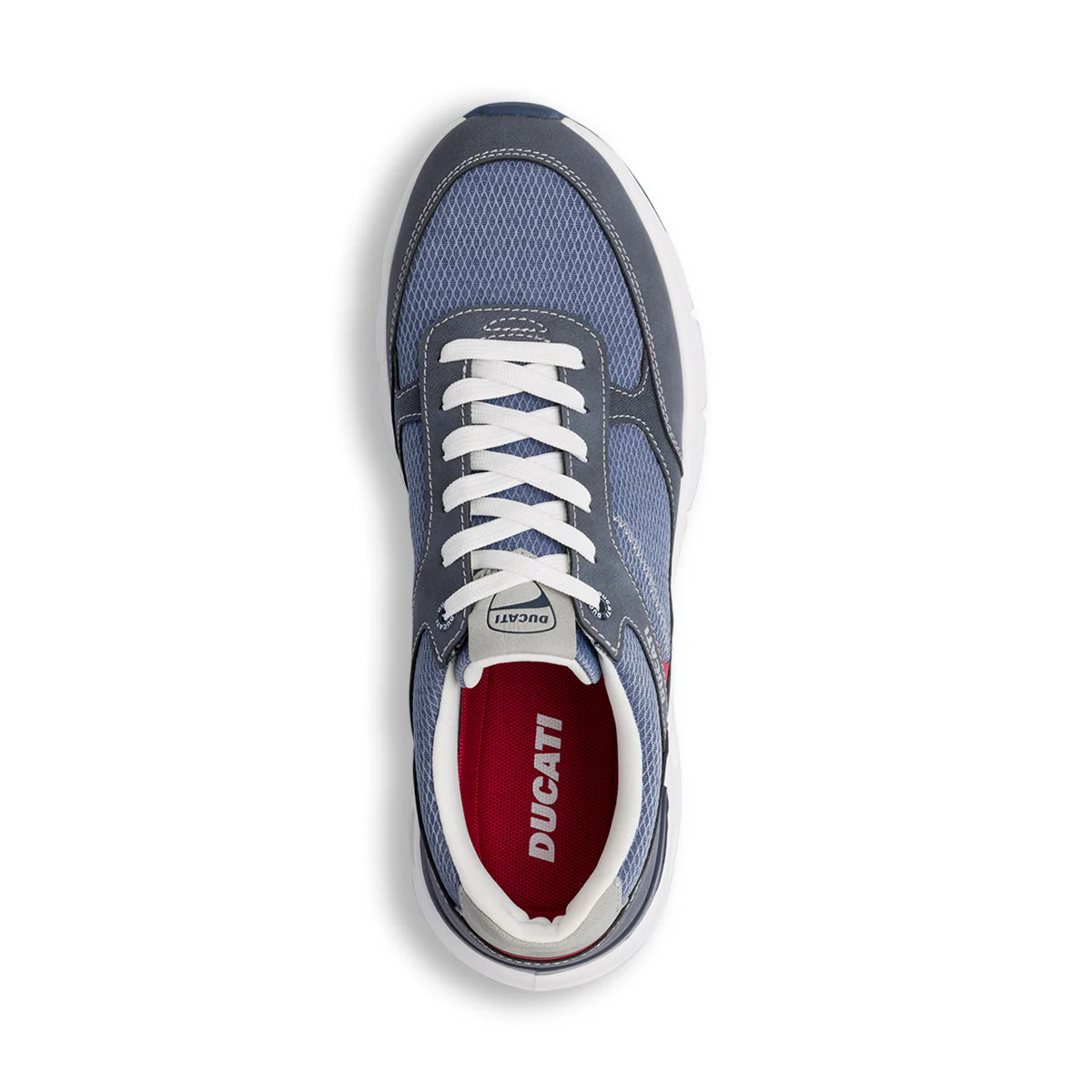 Sneakers blu da Uomo con suola ammortizzante Ducati - Image 4