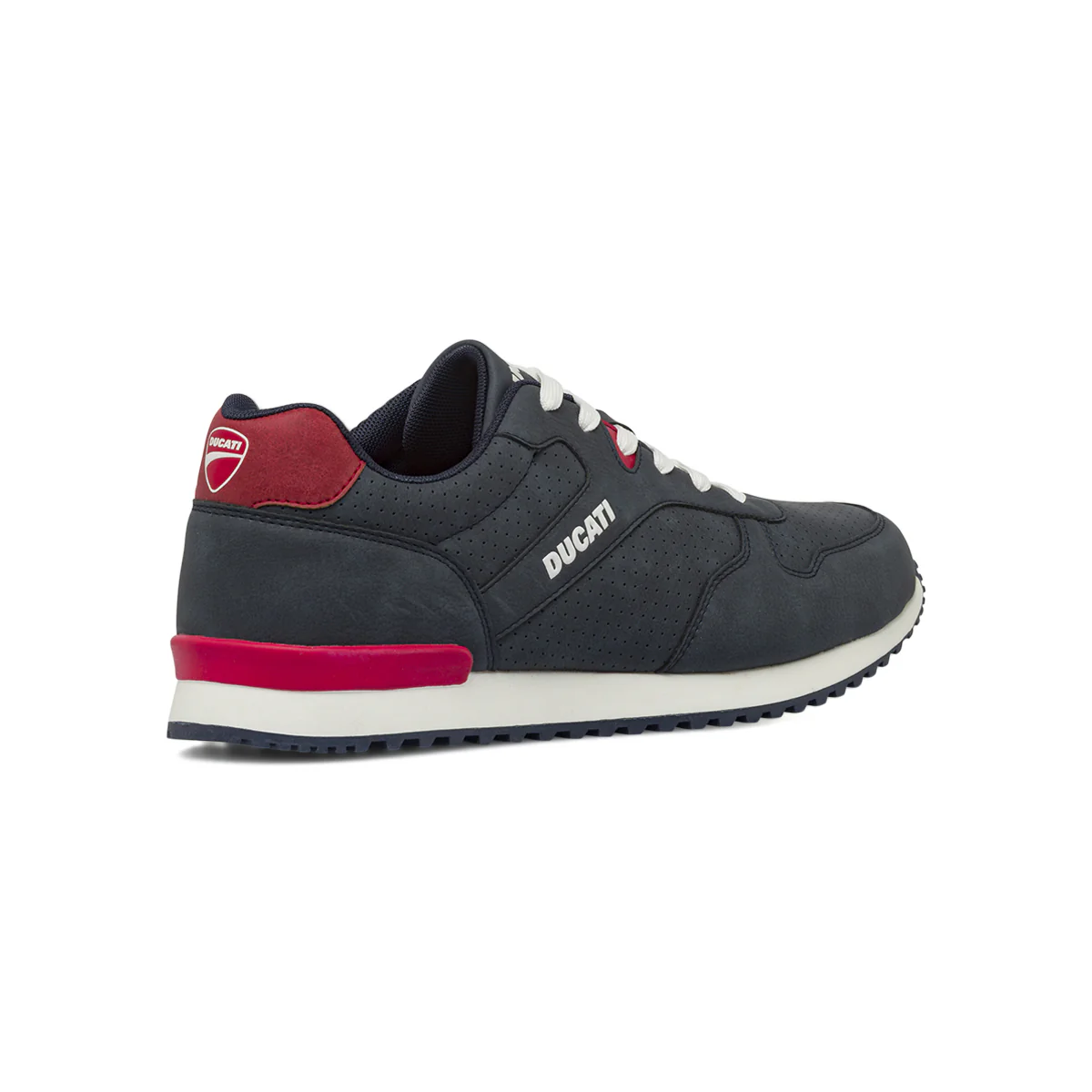 Sneakers blu da Uomo con tomaia effetto scamosciato Ducati - Image 3