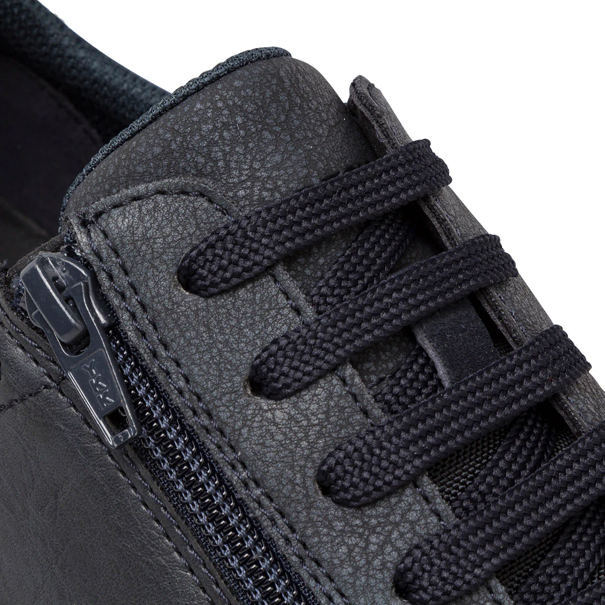 Sneakers blu da uomo con zip laterale Geox Avery - Image 5