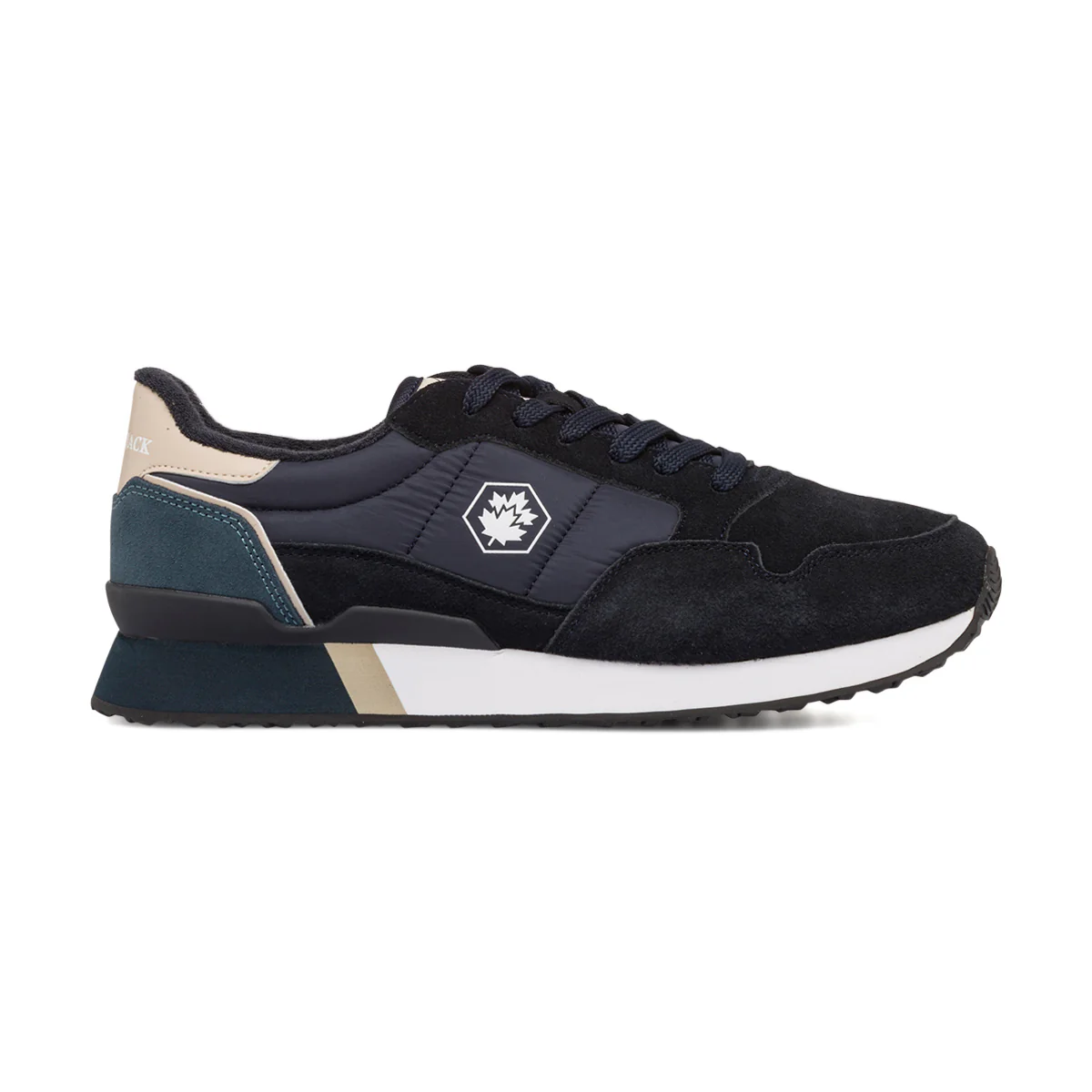 Sneakers blu da uomo in pelle scamosciata Lumberjack Wilson