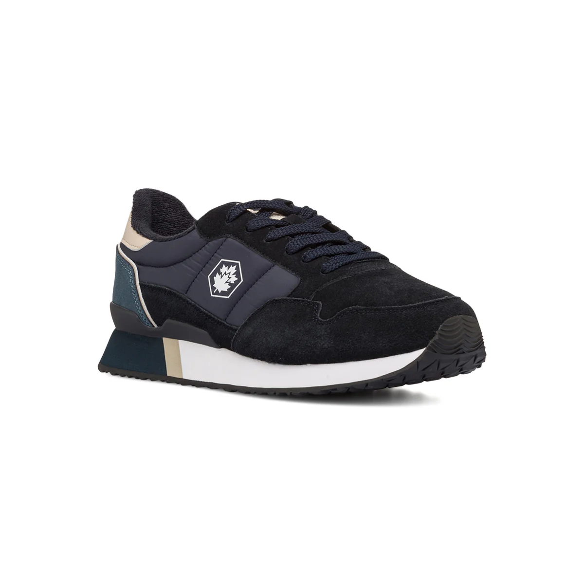 Sneakers blu da uomo in pelle scamosciata Lumberjack Wilson - Image 2