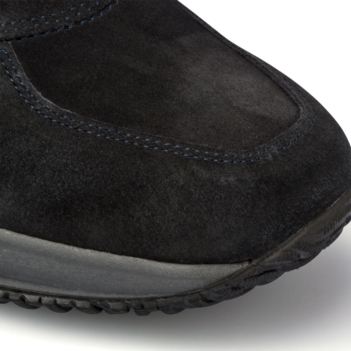 Sneakers blu da uomo in pelle scamosciata Primopiano - Image 5