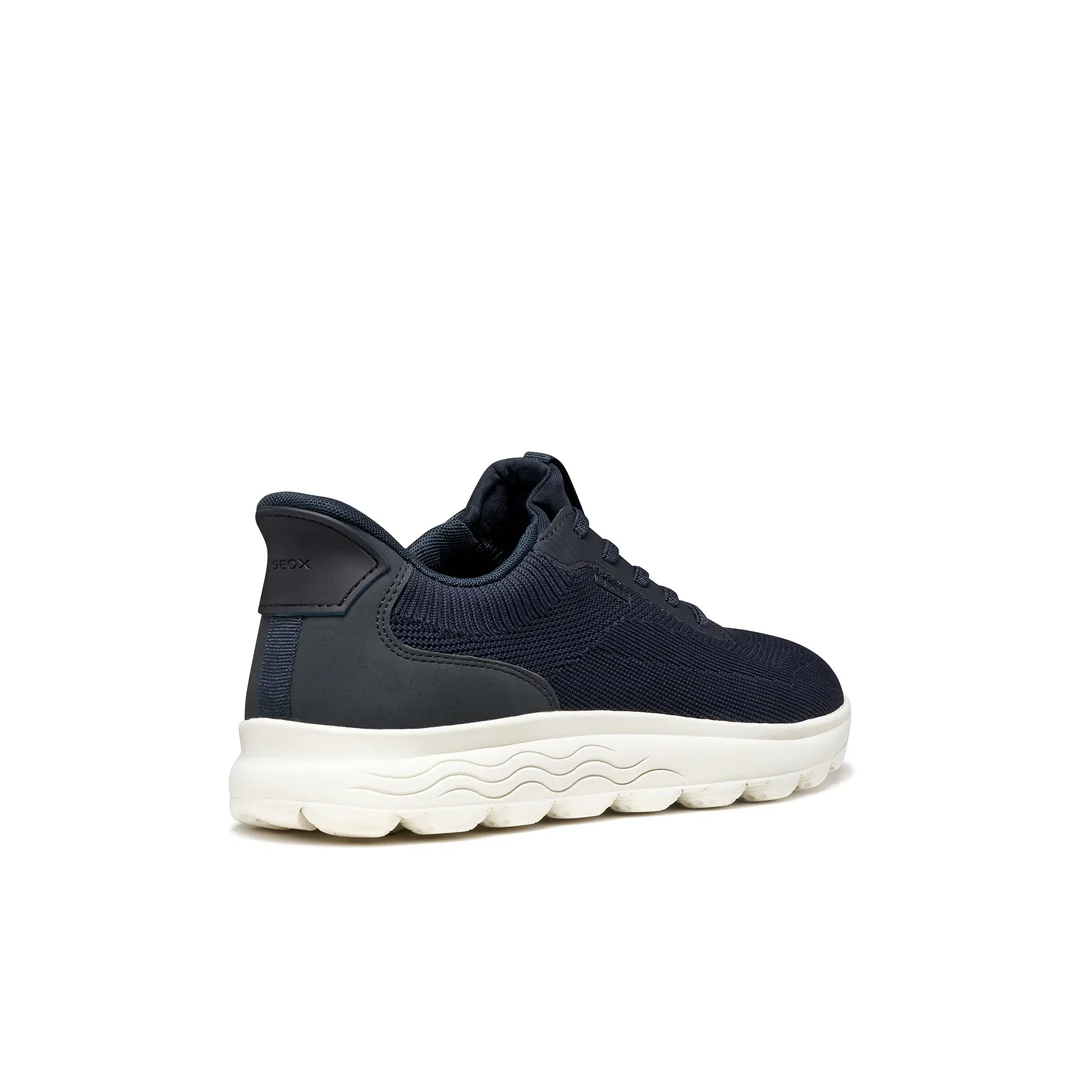 Sneakers Blu da Uomo in tessuto mesh traspirante Geox Fast In - Image 5