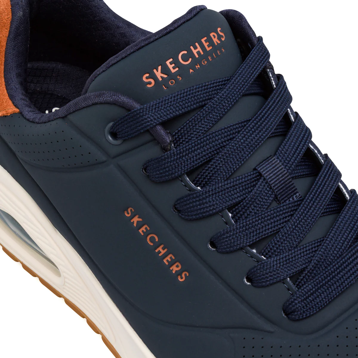 Sneakers blu da Uomo Skechers UNO - Image 4