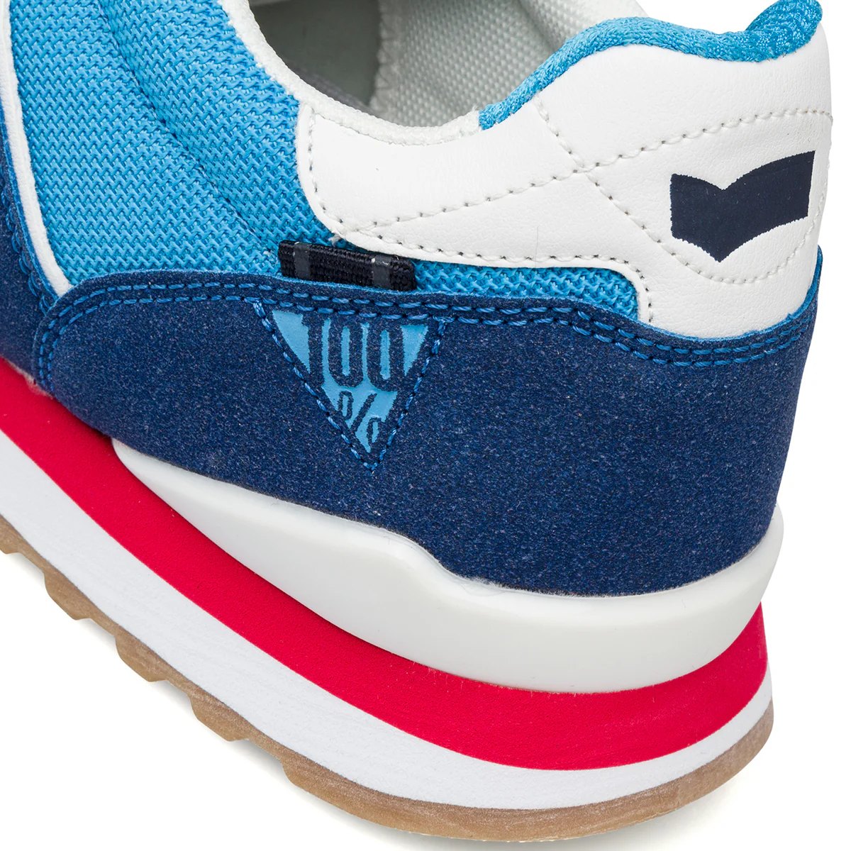 Sneakers casual blu e azzurre da Uomo con logo laterale Gas - Image 5