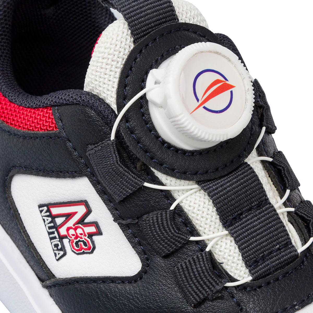 Sneakers blu e bianche da Bambino con logo Nautica - Image 3