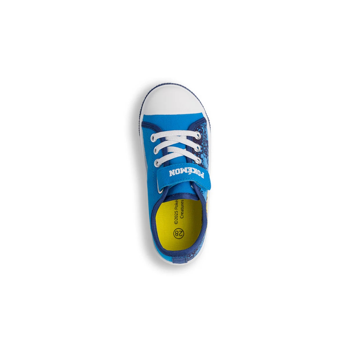 Sneakers blu e gialle da Bambino con luci Pikachu - Image 5