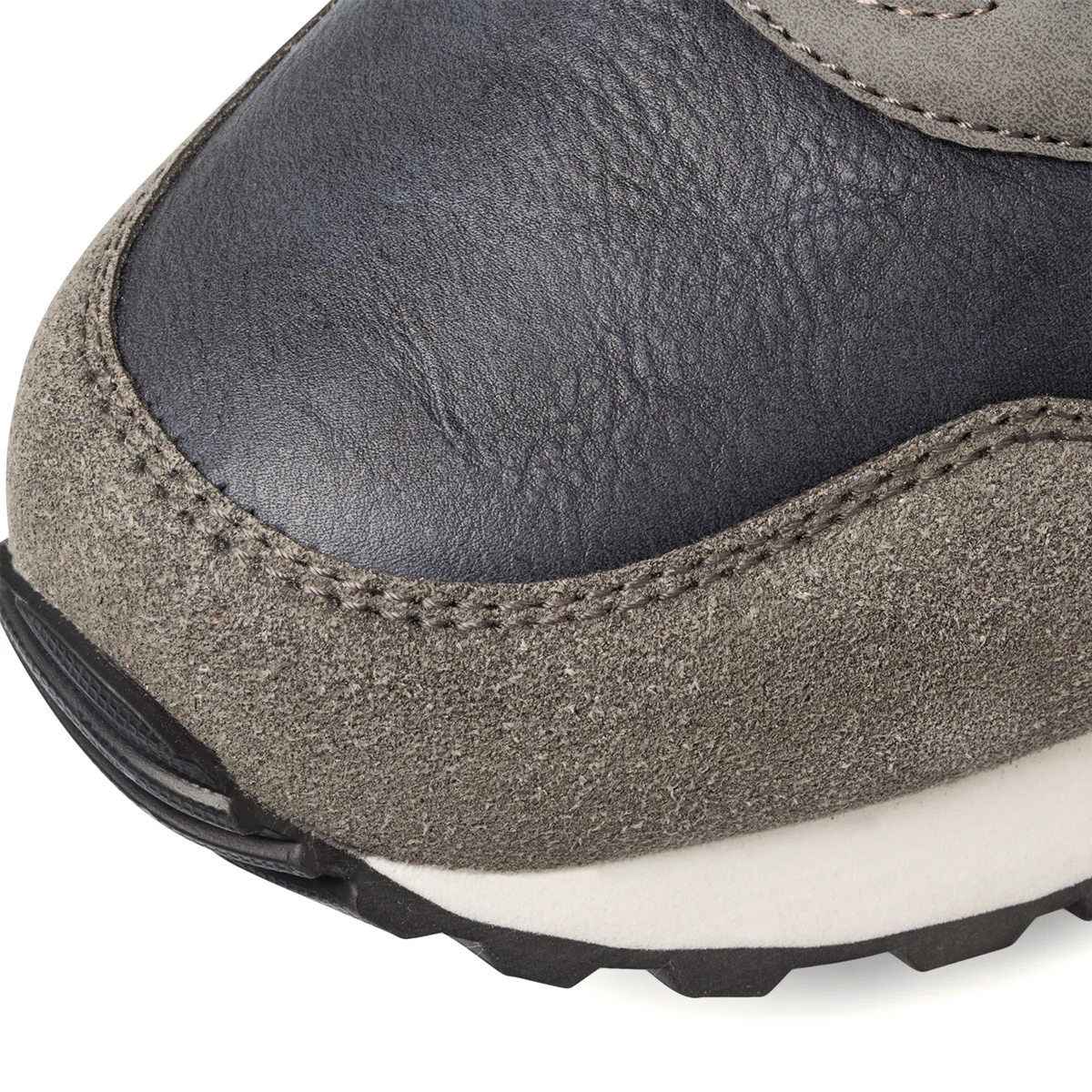 Sneakers blu e grigie da uomo con logo laterale Beverly Hills Polo Club - Image 8