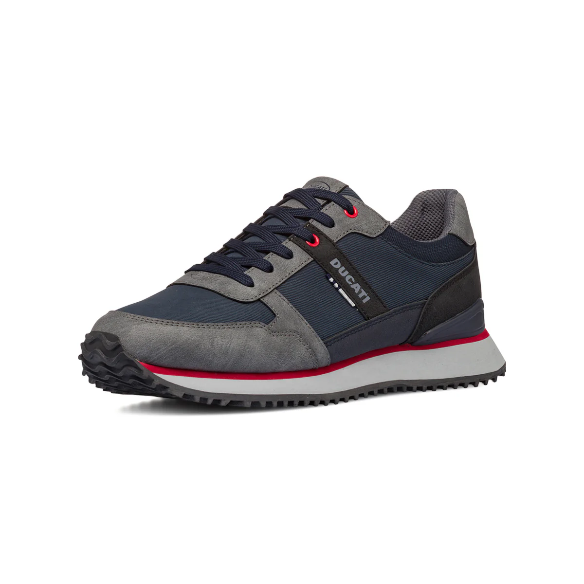 Sneakers blu e grigie da uomo Ducati - Image 2