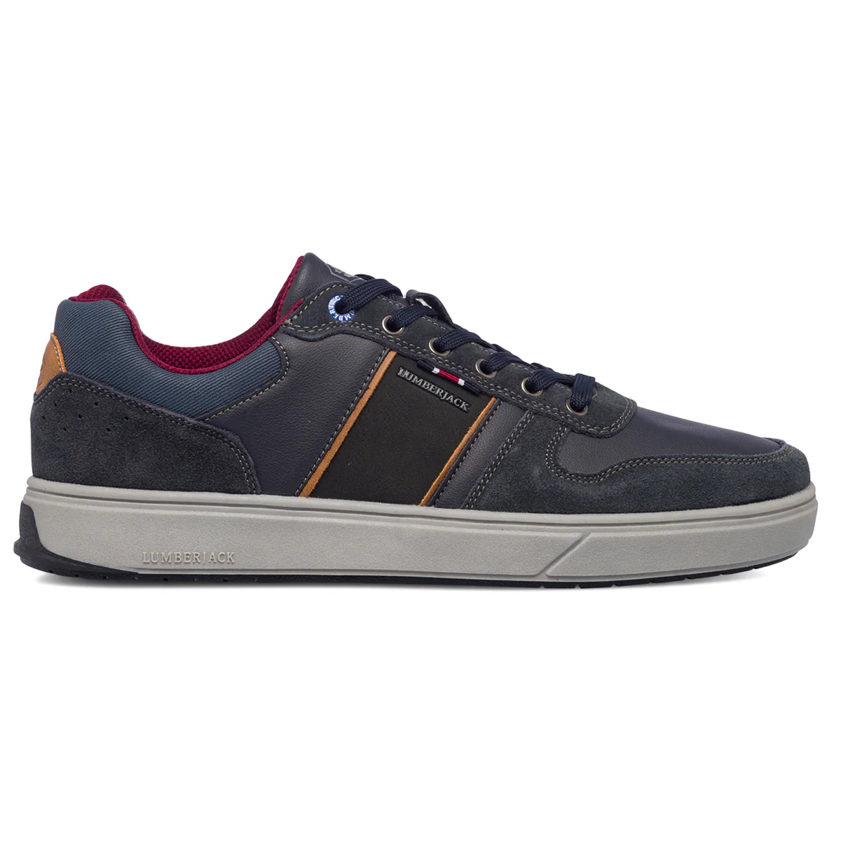 Sneakers blu e nere da uomo Lumberjack Marvin - Image 6