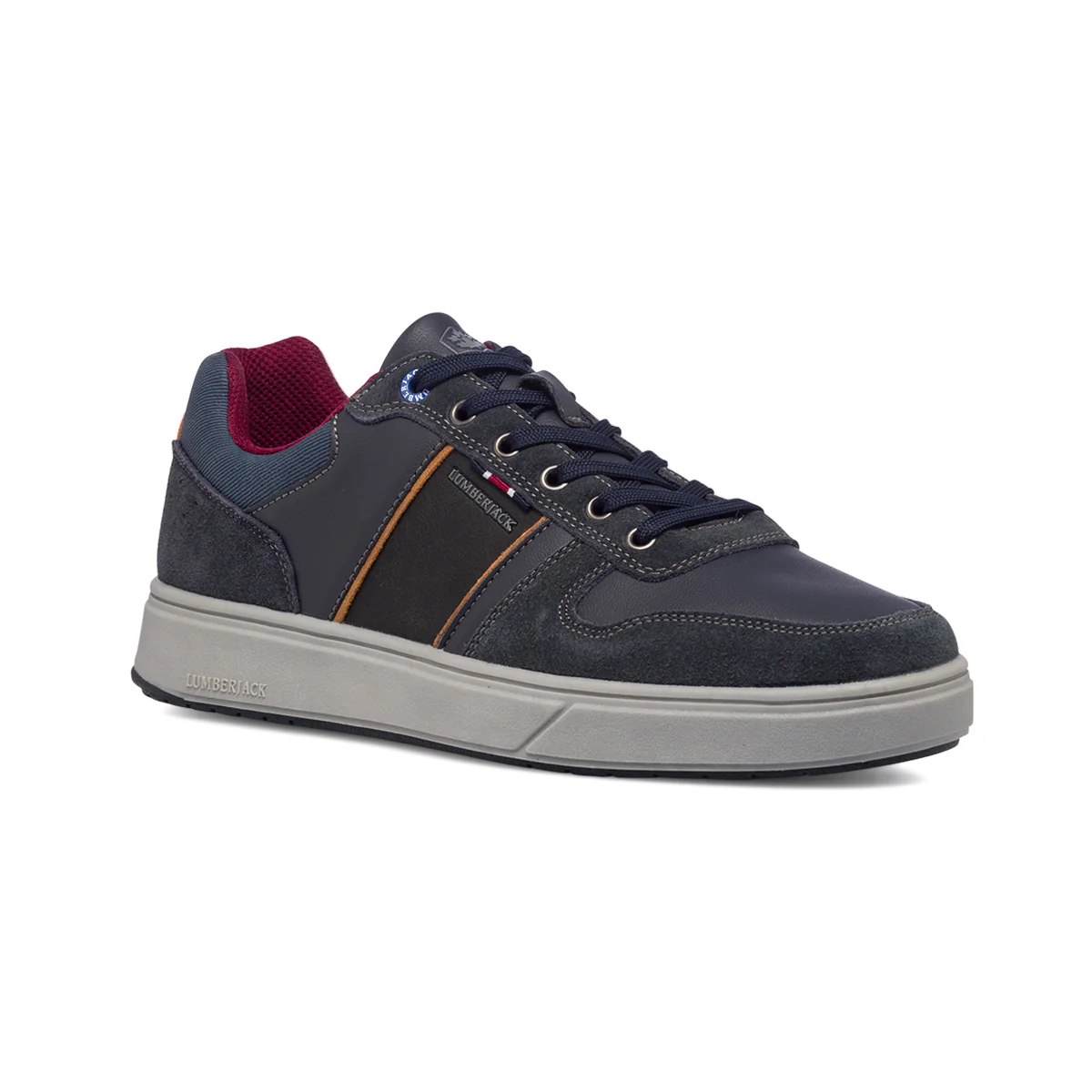 Sneakers blu e nere da uomo Lumberjack Marvin - Image 7