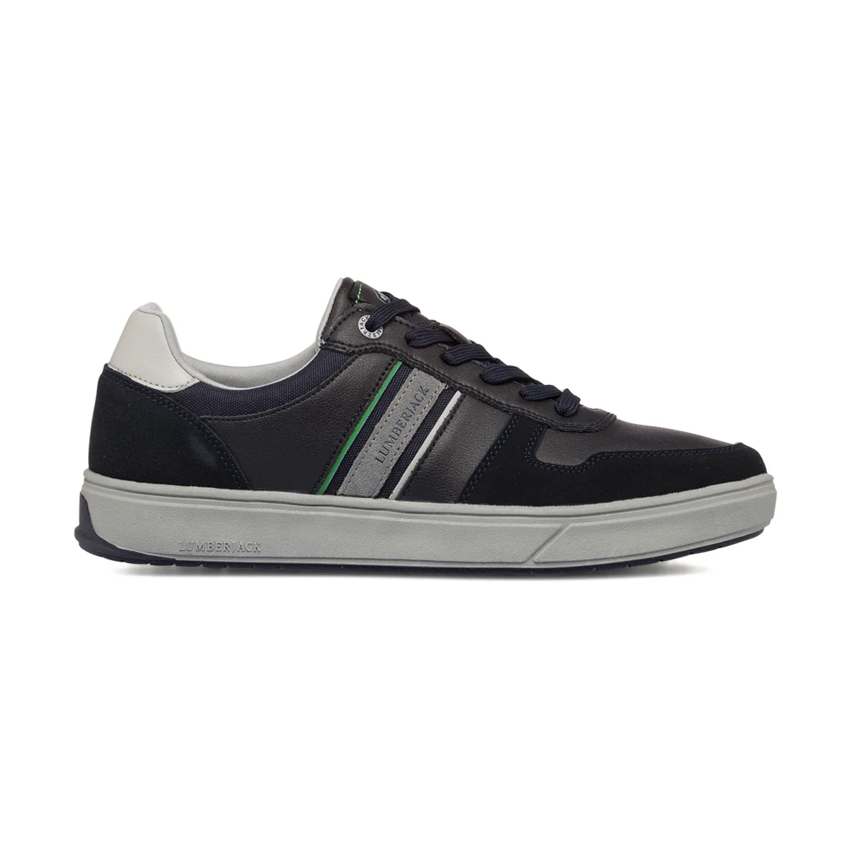 Sneakers blu e nere da uomo Lumberjack Marvin
