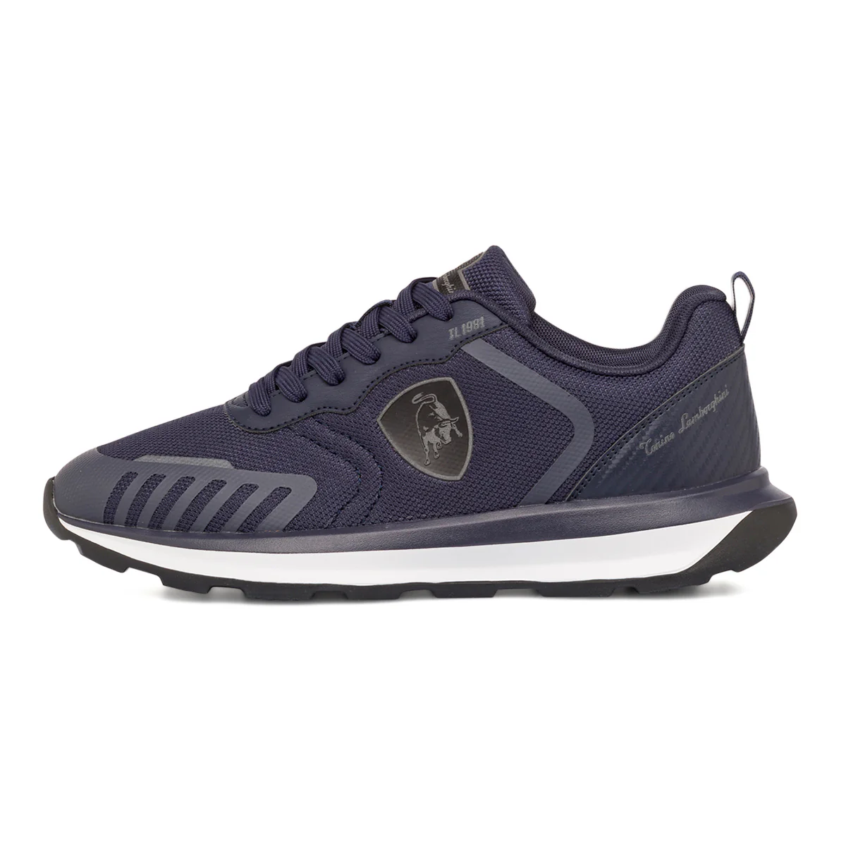 Sneakers blu e nere da uomo Tonino Lamborghini