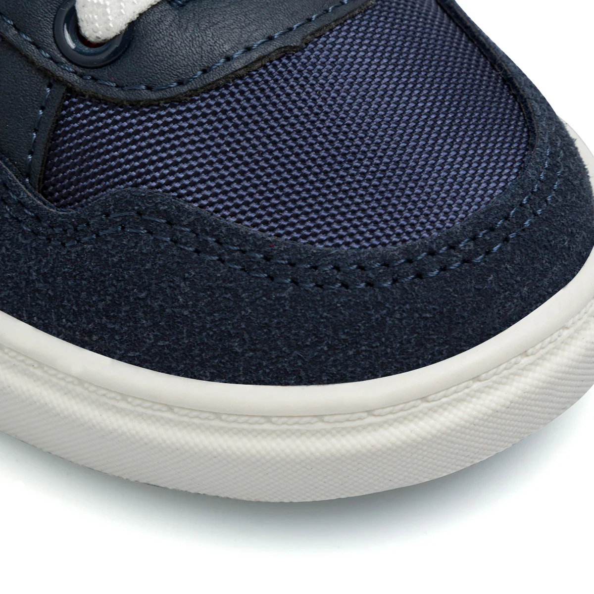 Sneakers blu e rosse da bambino con logo laterale Ducati - Image 5