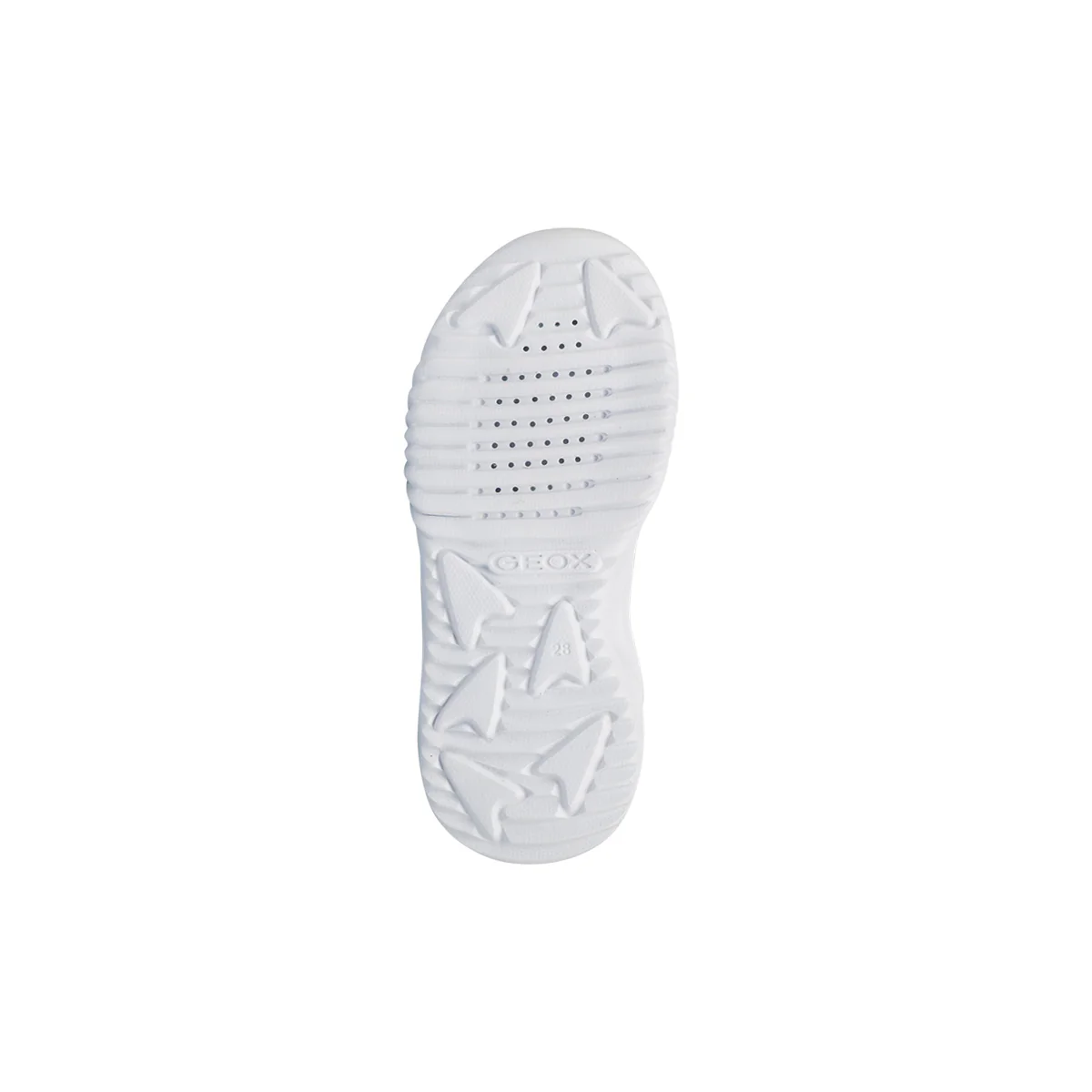 Sneakers blu e rosse da Bambino con suola traspirante e luci Geox - Image 5