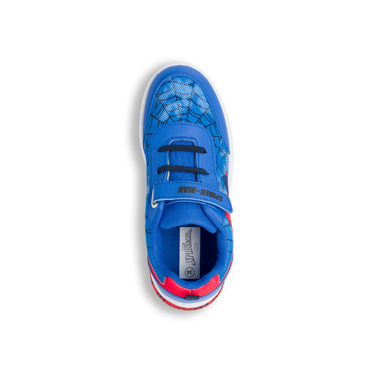 Sneakers blu e rosse da ragazzo Spiderman con luci - Image 6