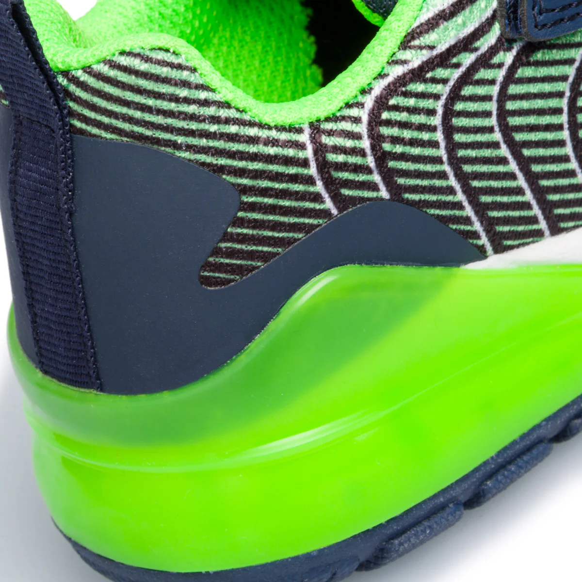 Sneakers blu e verdi con luci sulla suola Birilli&Monelli - Image 8
