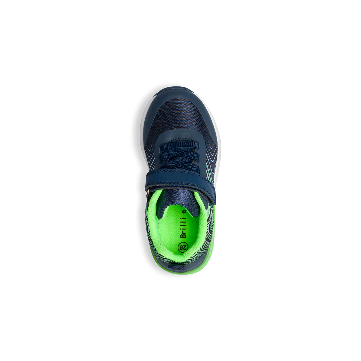 Sneakers blu e verdi con luci sulla suola Birilli&Monelli - Image 9