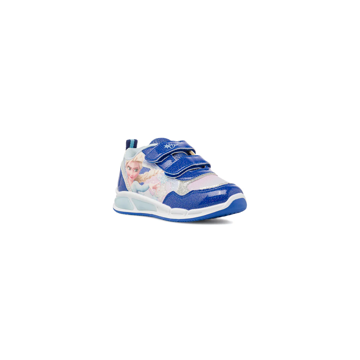 Sneakers blu Frozen da Bambina con luci e stampa Elsa - Image 2
