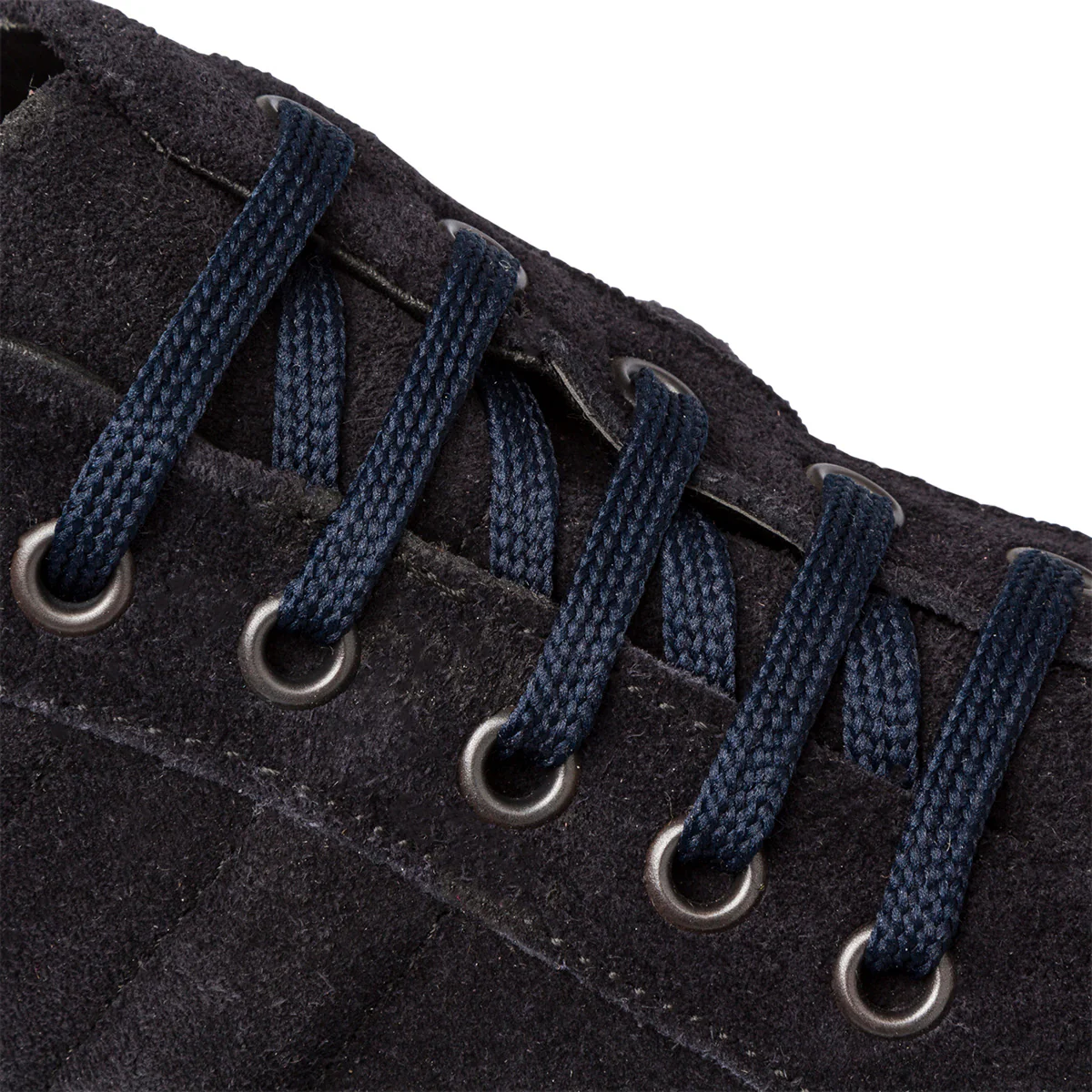 Sneakers blu in pelle scamosciata da uomo Primopiano - Image 6