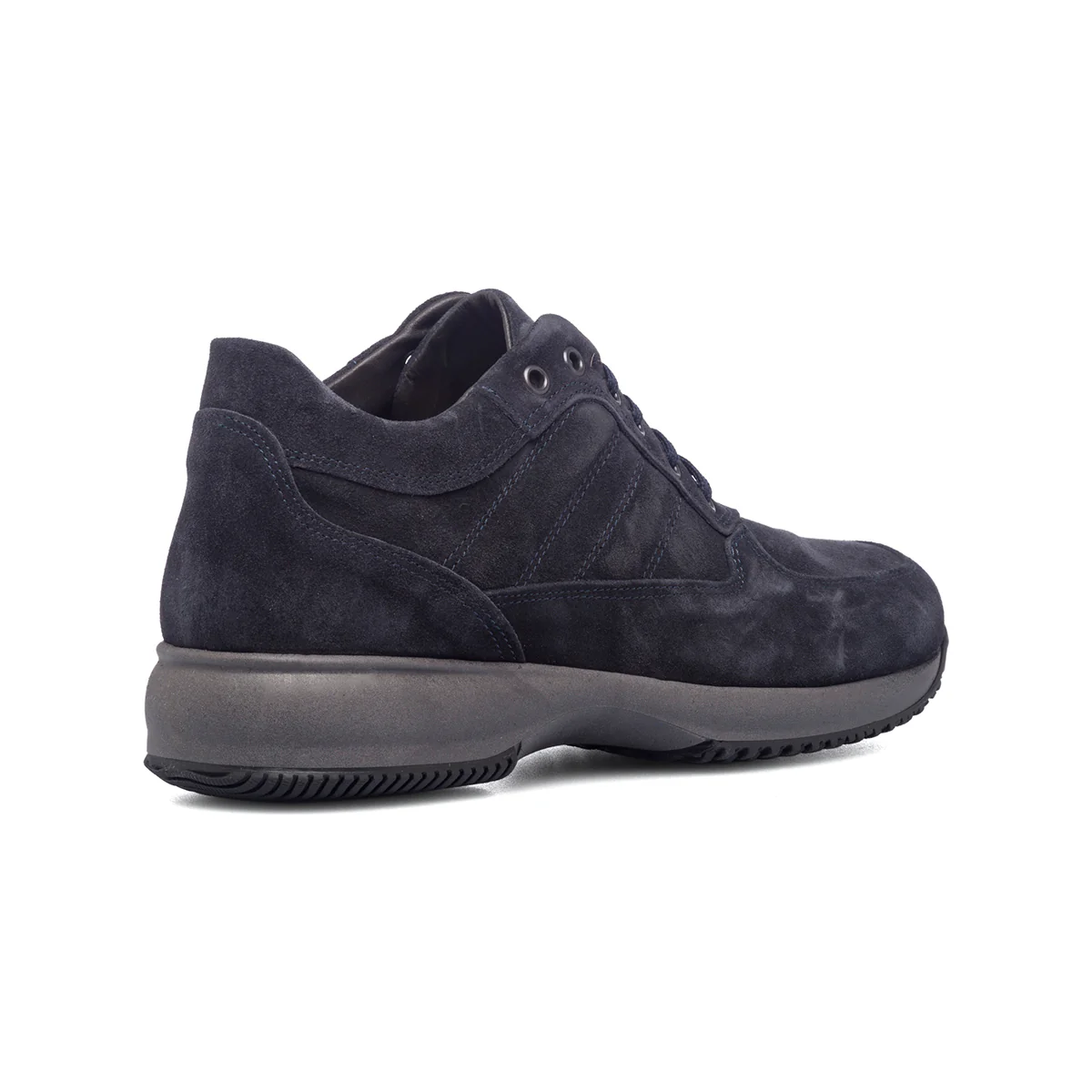 Sneakers blu in pelle scamosciata Primopiano - Image 3
