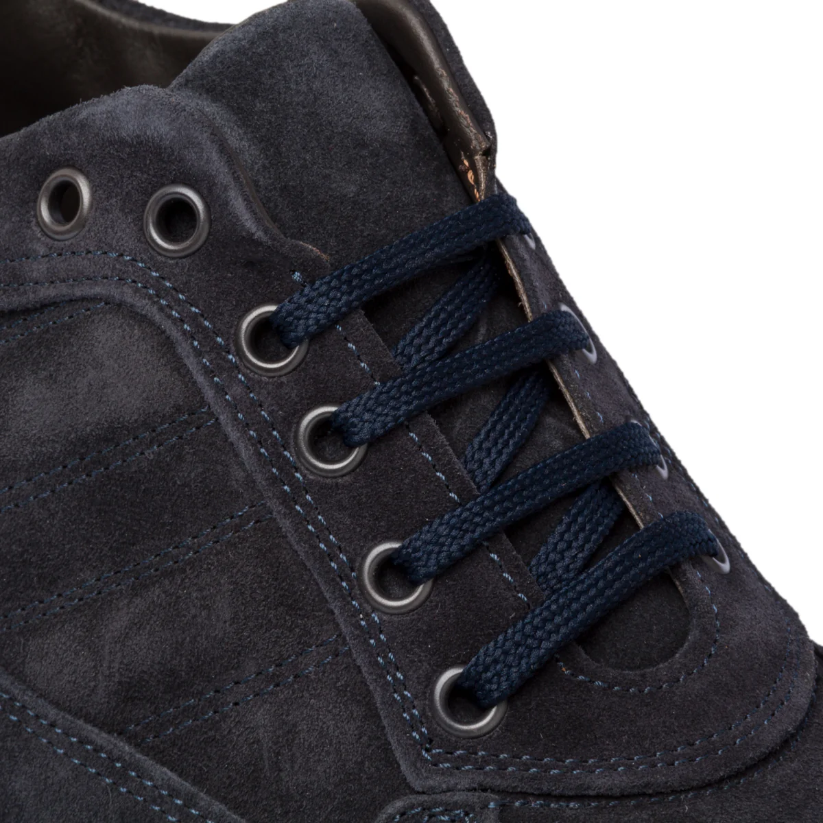Sneakers blu in pelle scamosciata Primopiano - Image 6