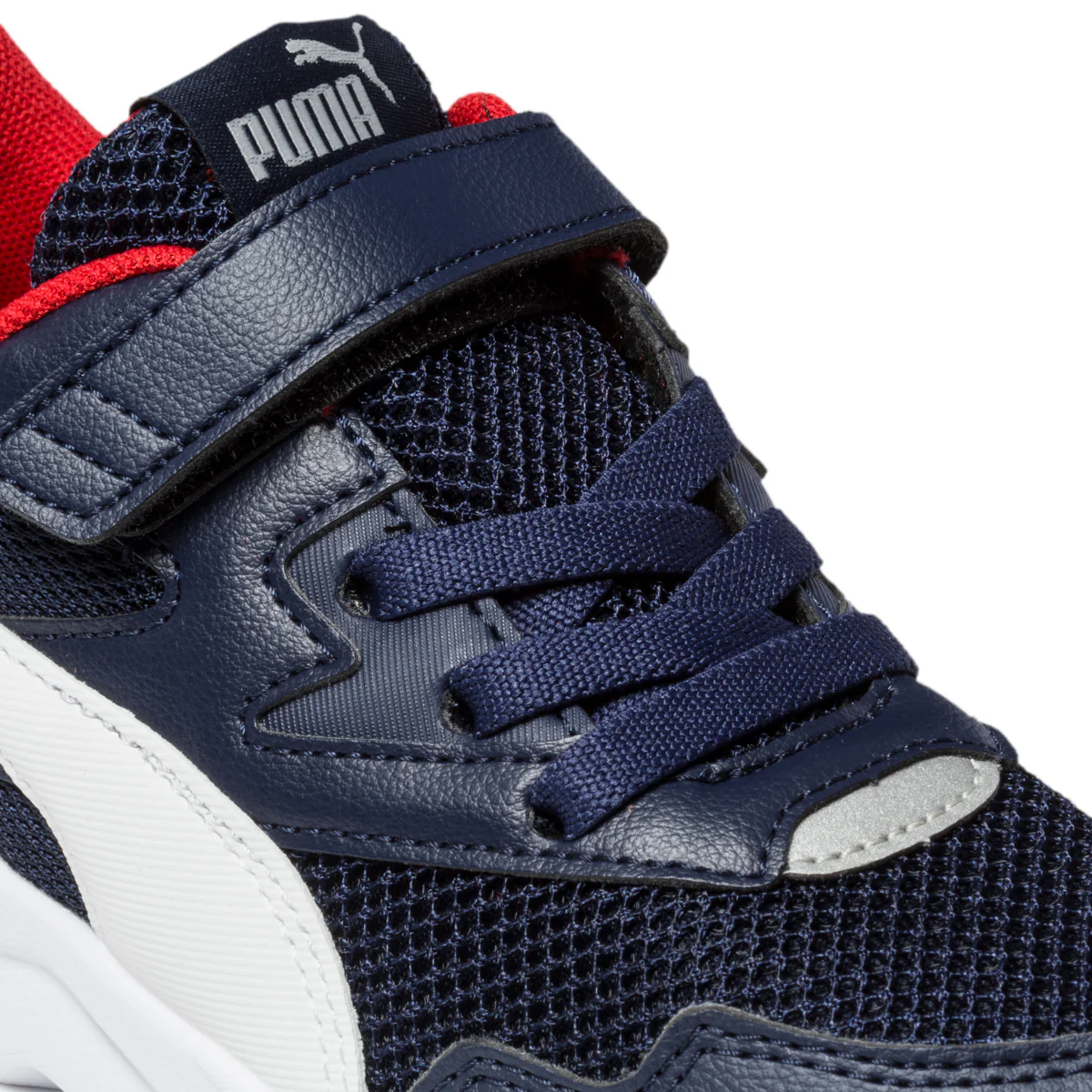 Sneakers blu in similpelle e tessuto mesh con striscia Formstrip laterale Puma X-Ray Lite Ac Ps - Image 6