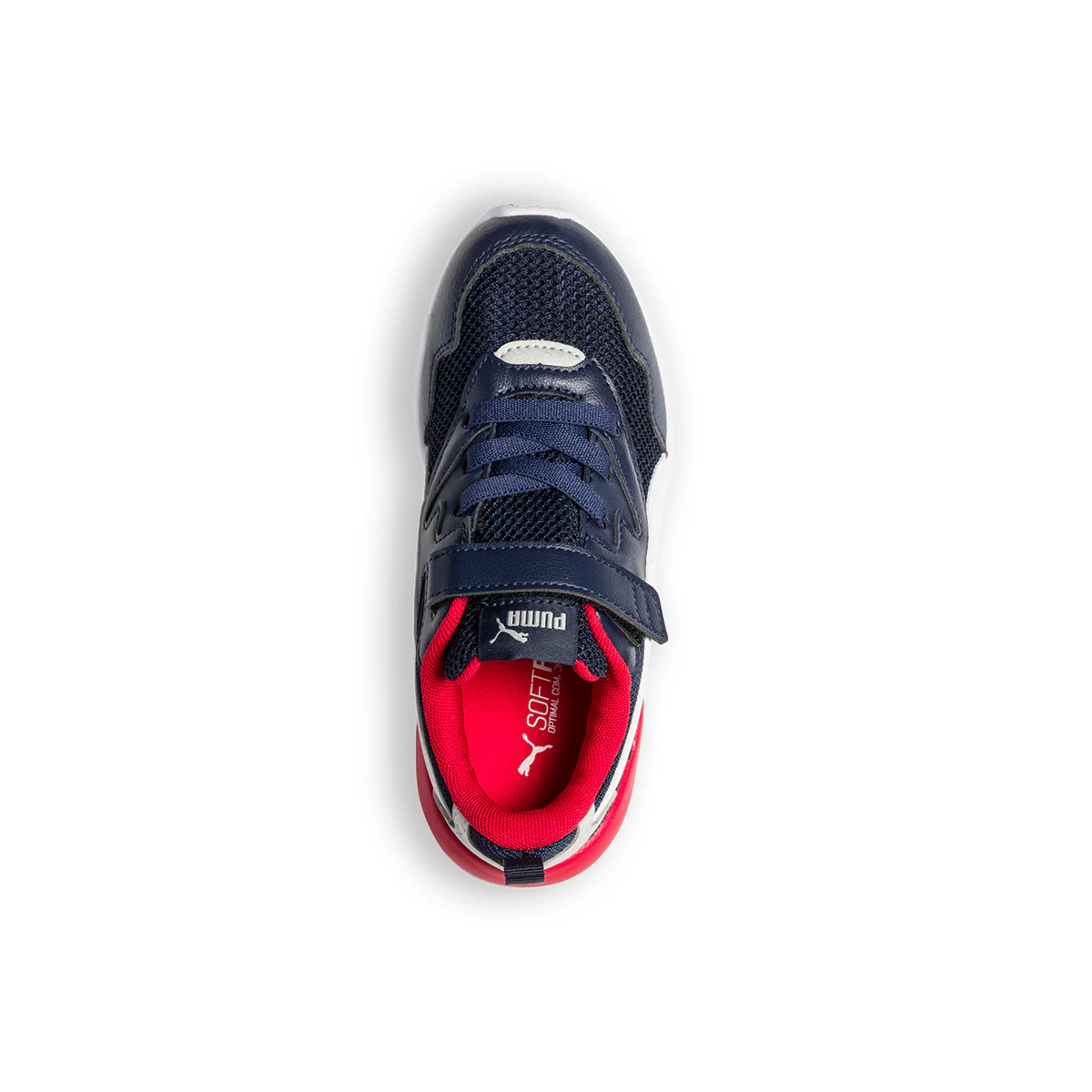 Sneakers blu in similpelle e tessuto mesh con striscia Formstrip laterale Puma X-Ray Lite Ac Ps - Image 8