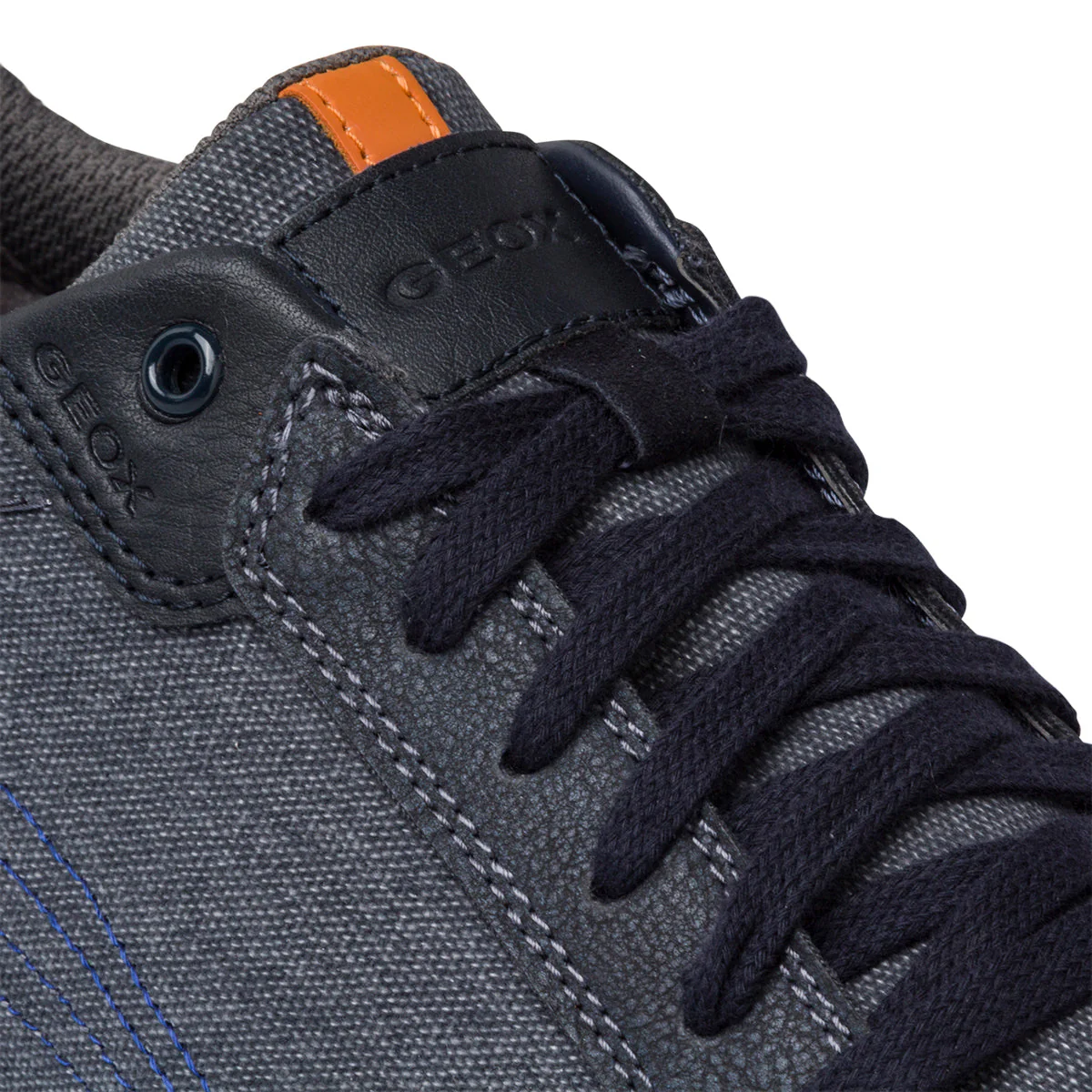 Sneakers blu in tela da uomo Geox Walee - Image 5