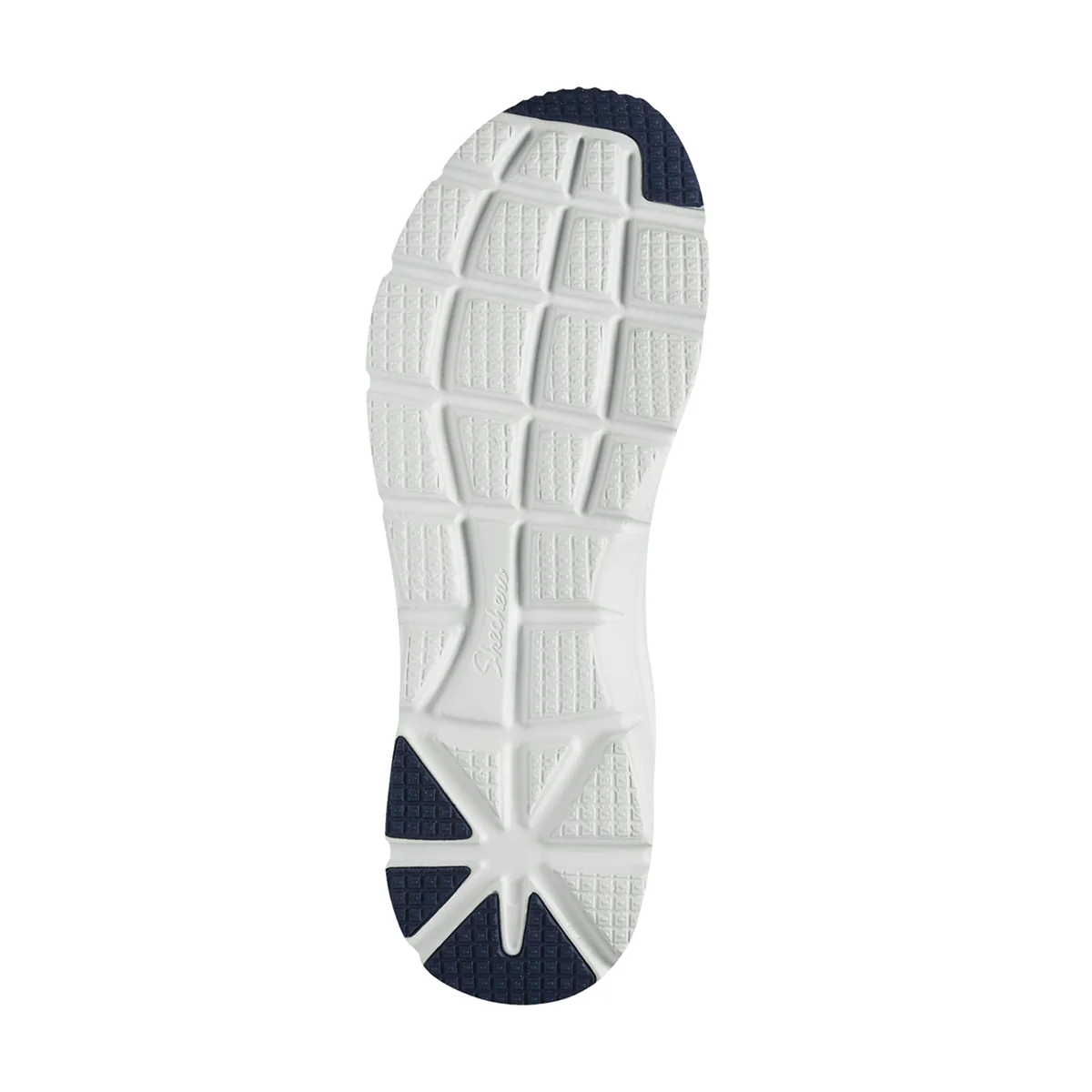 Sneakers blu in tessuto con sottopiede Memory Foam Skechers Fashion Fit - Image 4