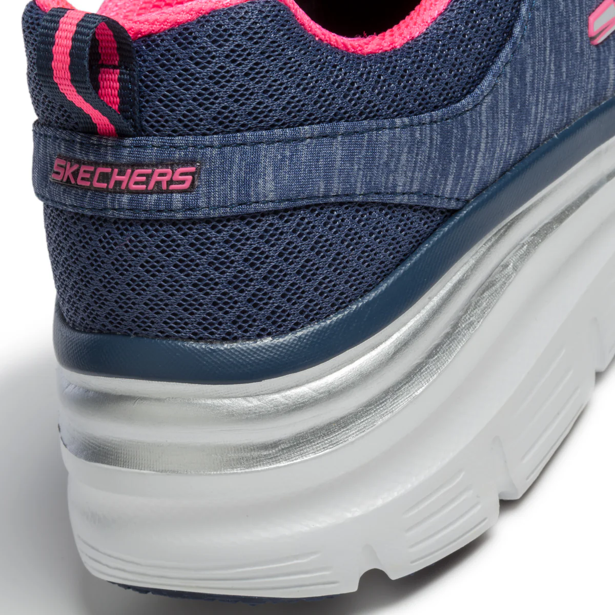 Sneakers blu in tessuto con sottopiede Memory Foam Skechers Fashion Fit - Image 7