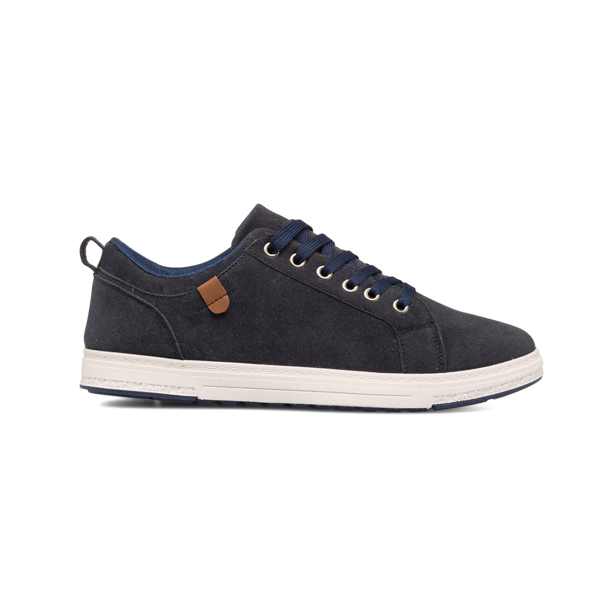 Sneakers blu in tessuto da uomo Jog - Image 4