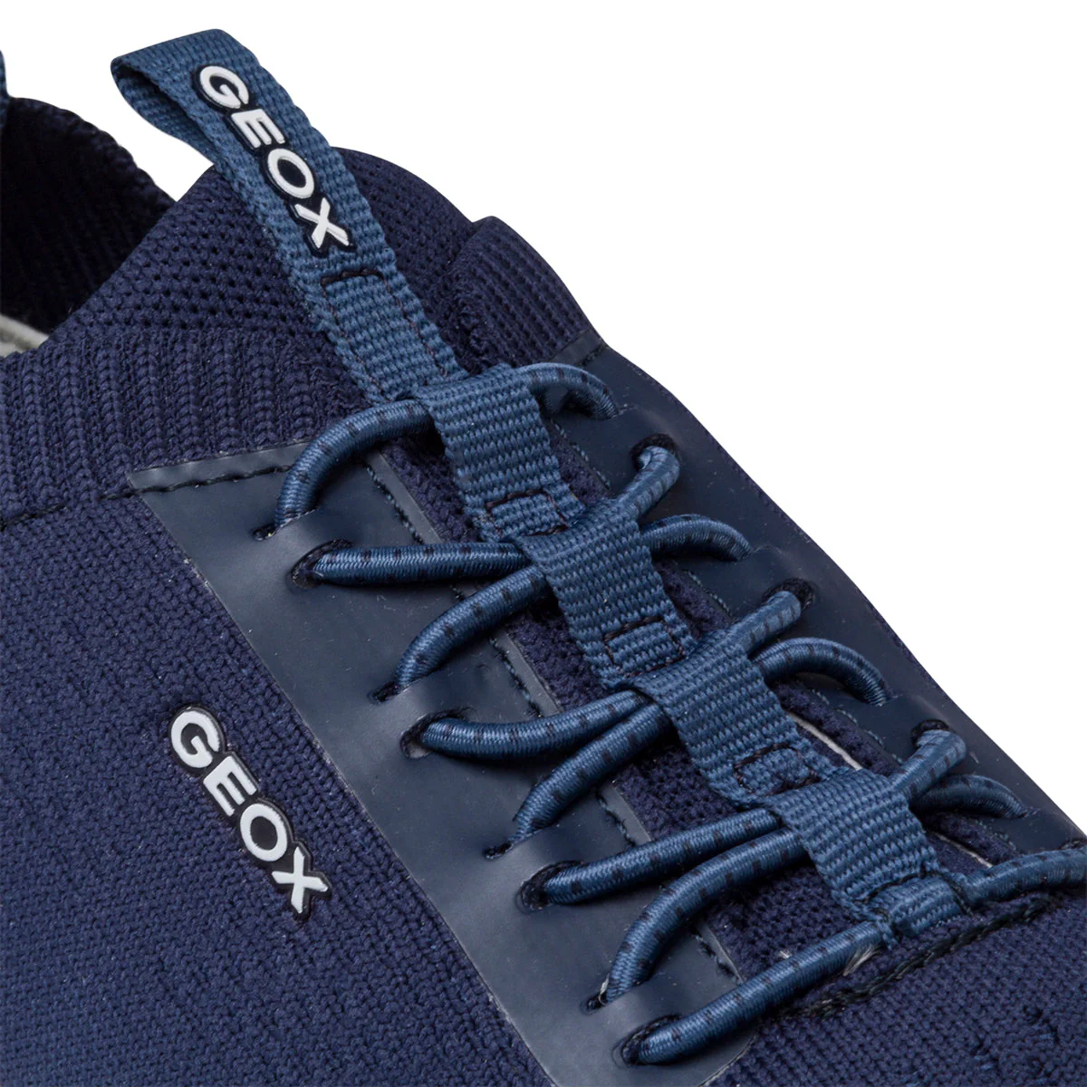 Sneakers blu in tessuto mesh da bambino Geox Sprintye - Image 5
