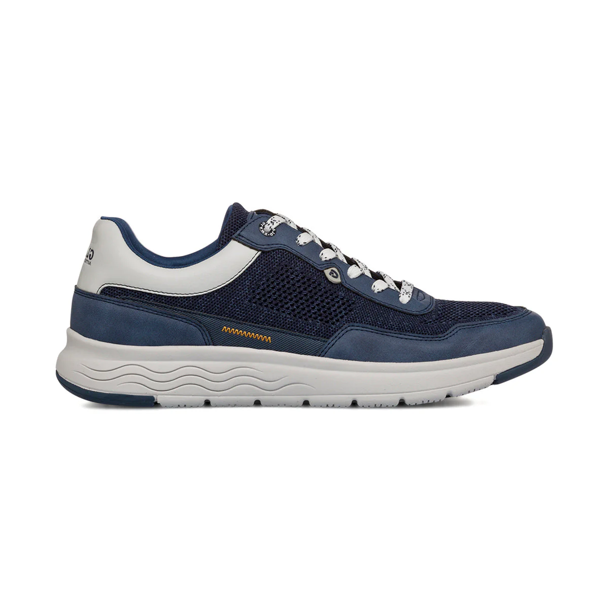 Sneakers blu in tessuto mesh da Uomo Glams - Image 4