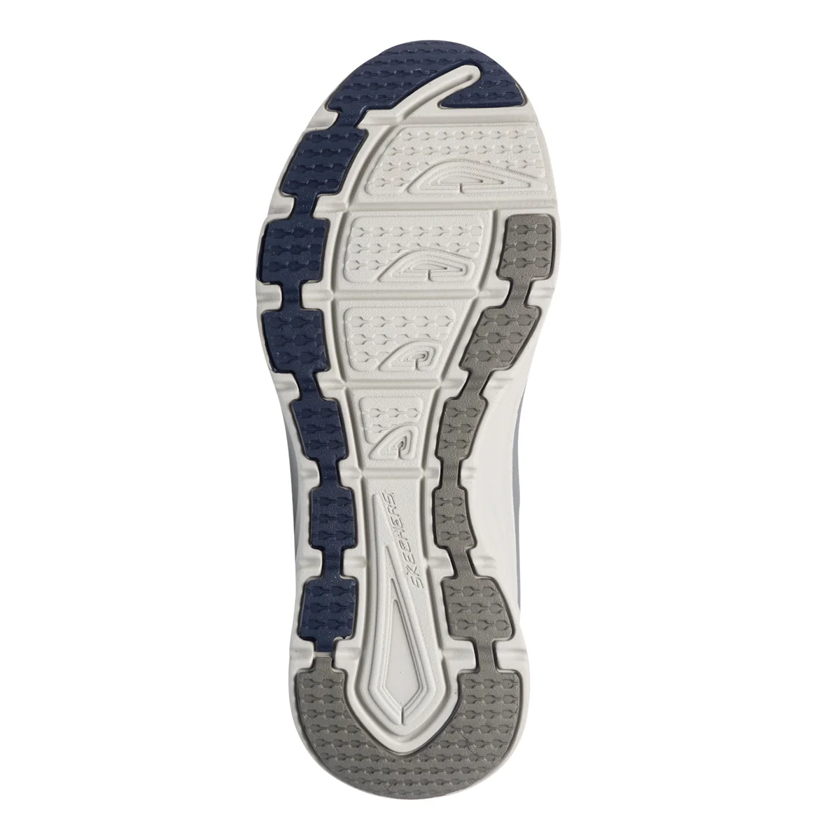 Sneakers blu in tessuto traspirante Skechers D'Lux Walker - Image 4