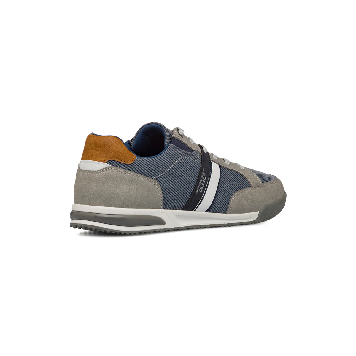 Sneakers blu jeans da Uomo con dettagli grigi Glams - Image 3