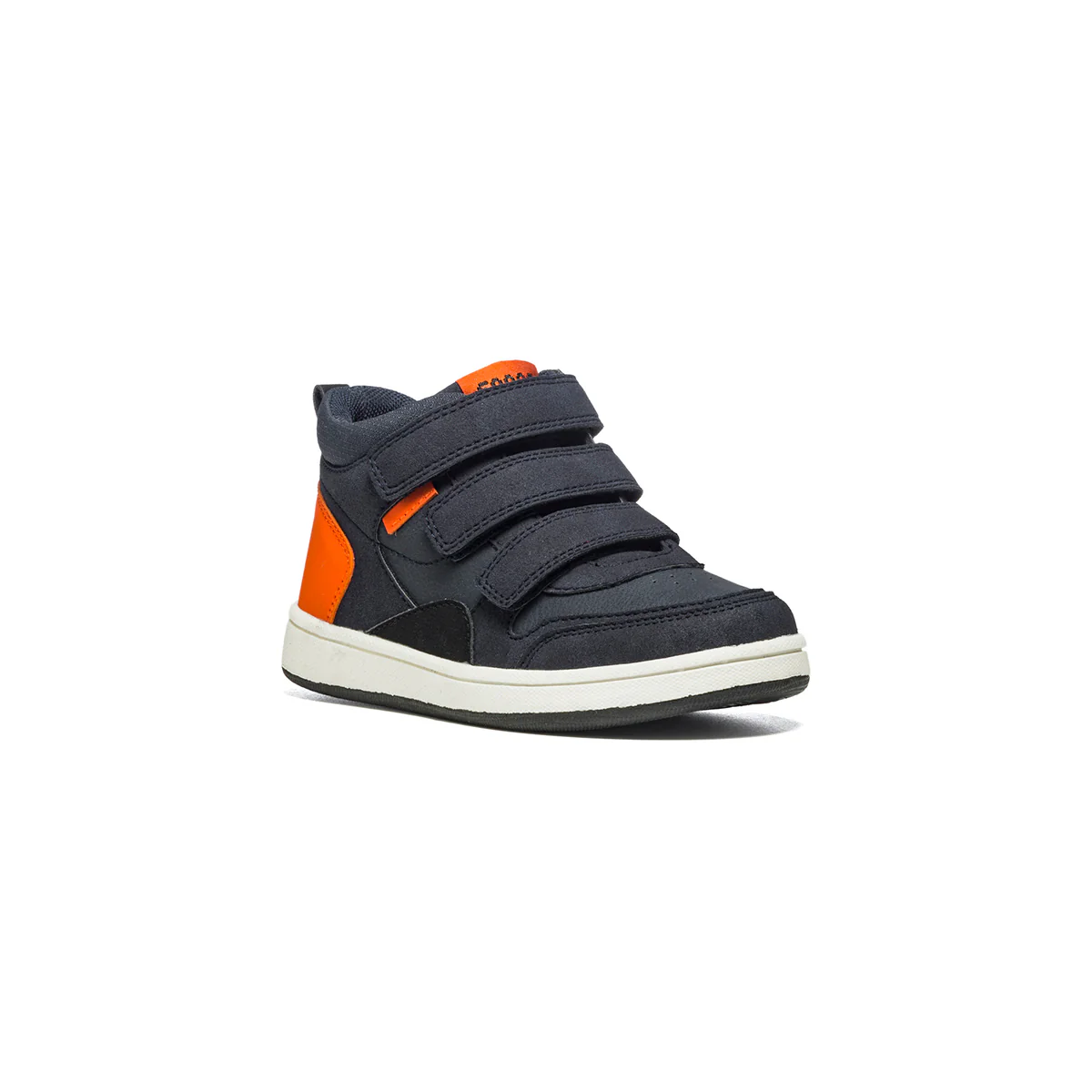 Sneakers blu navy con dettagli arancioni Space Boy - Image 2