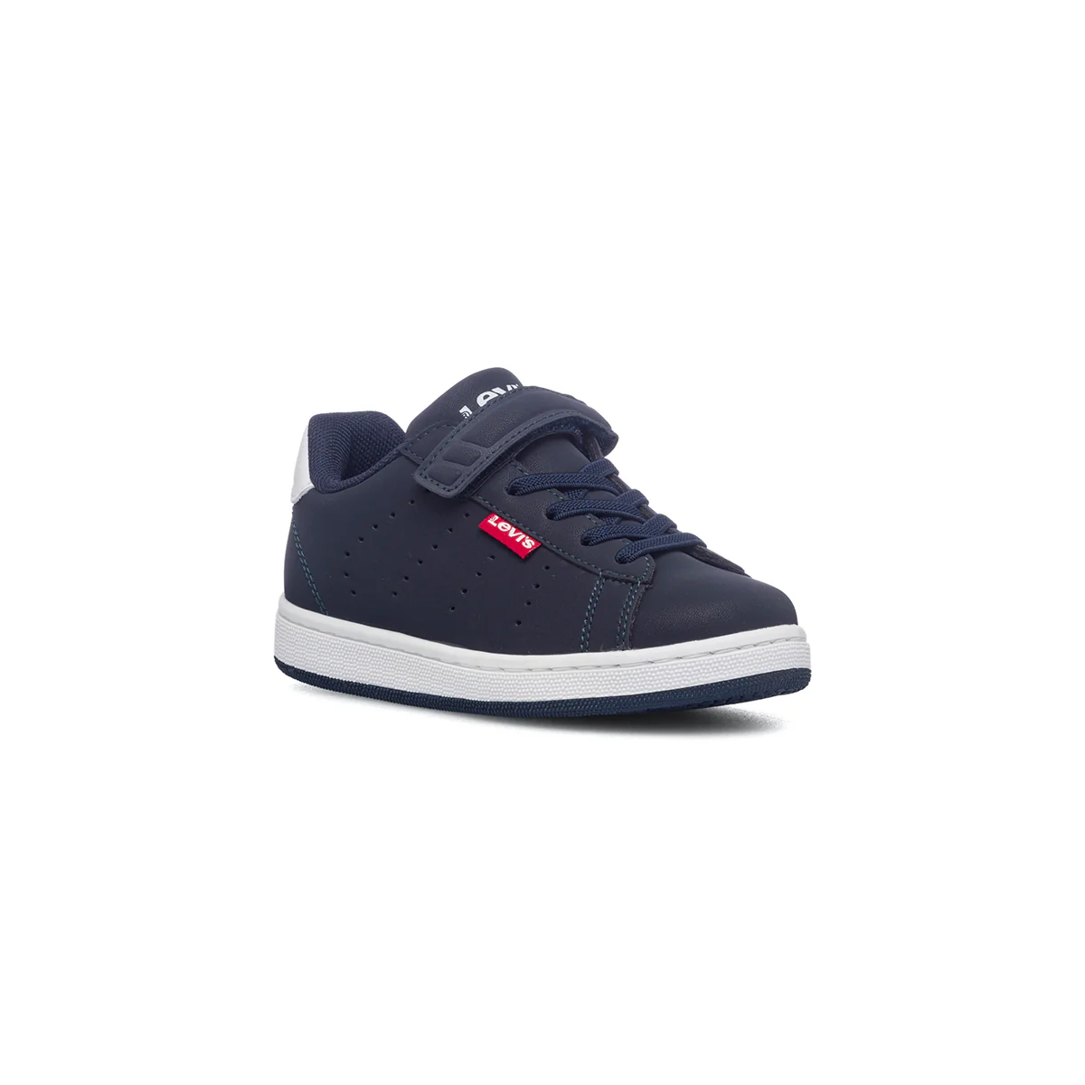 Sneakers blu navy con dettagli traforati Levi's Avenue Mini - Image 2