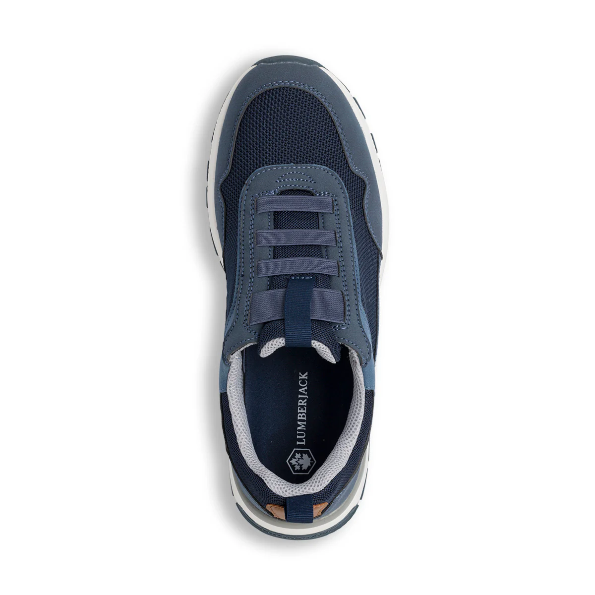 Sneakers blu navy con logo laterale Lumberjack Travis II - Image 6