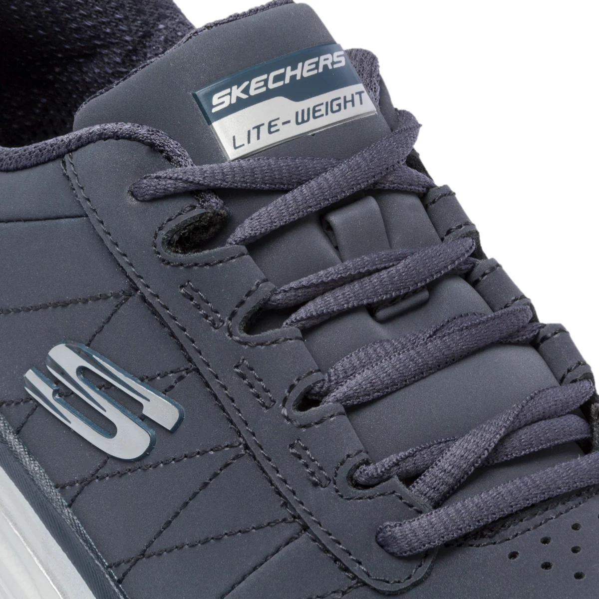 Sneakers blu navy con sottopiede Memory Foam Skechers Fashion Fit True Feels - Image 6