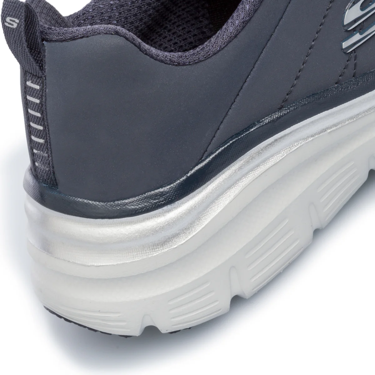 Sneakers blu navy con sottopiede Memory Foam Skechers Fashion Fit True Feels - Image 7