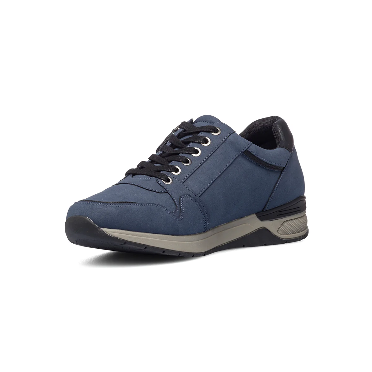 Sneakers blu navy con zip laterale P Eco Friendly - Image 5