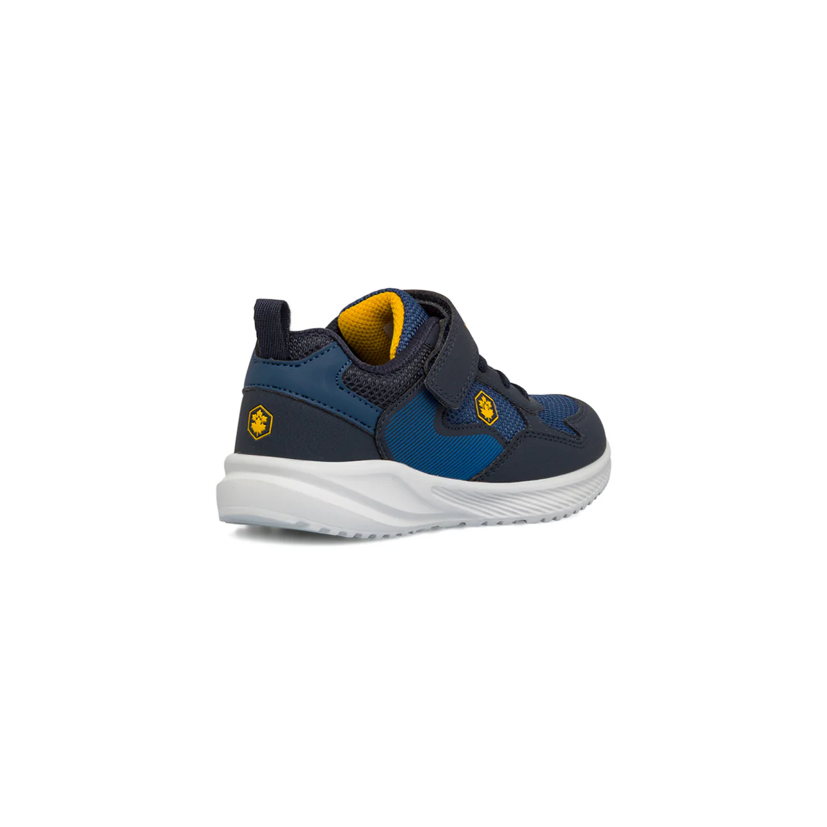 Sneakers blu navy da bambino con logo laterale Lumberjack Kidza PS - Image 3