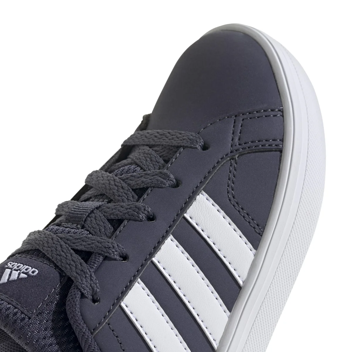 Sneakers blu navy da ragazzo con strisce bianche adidas VS Pace 2.0 K - Image 8