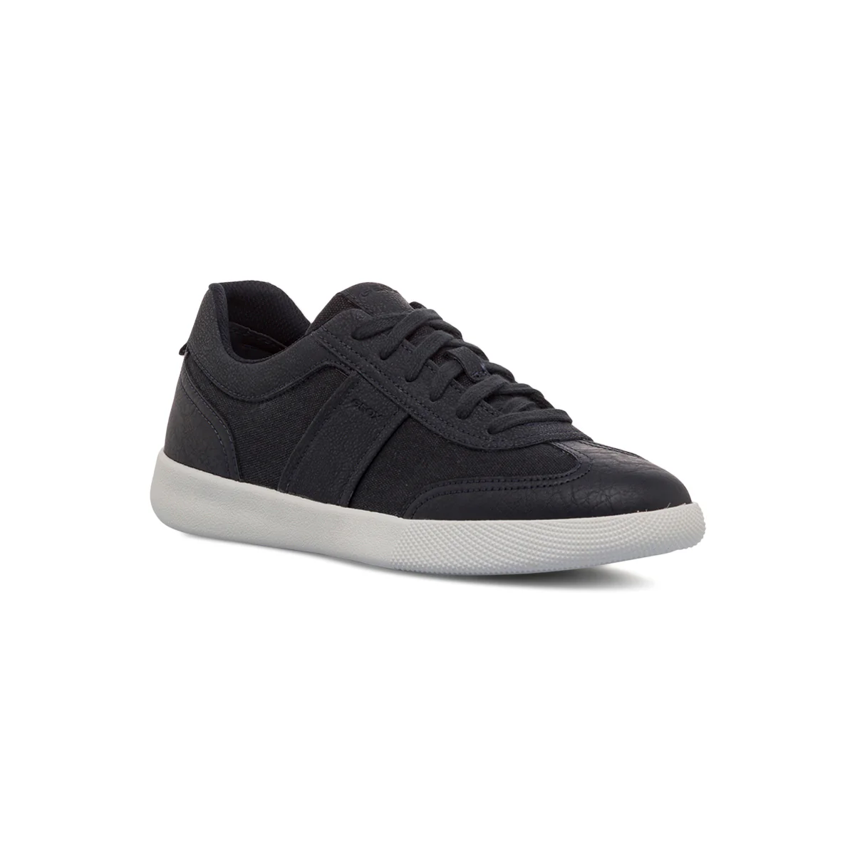 Sneakers blu navy da uomo con logo laterale Geox Rieti - Image 2