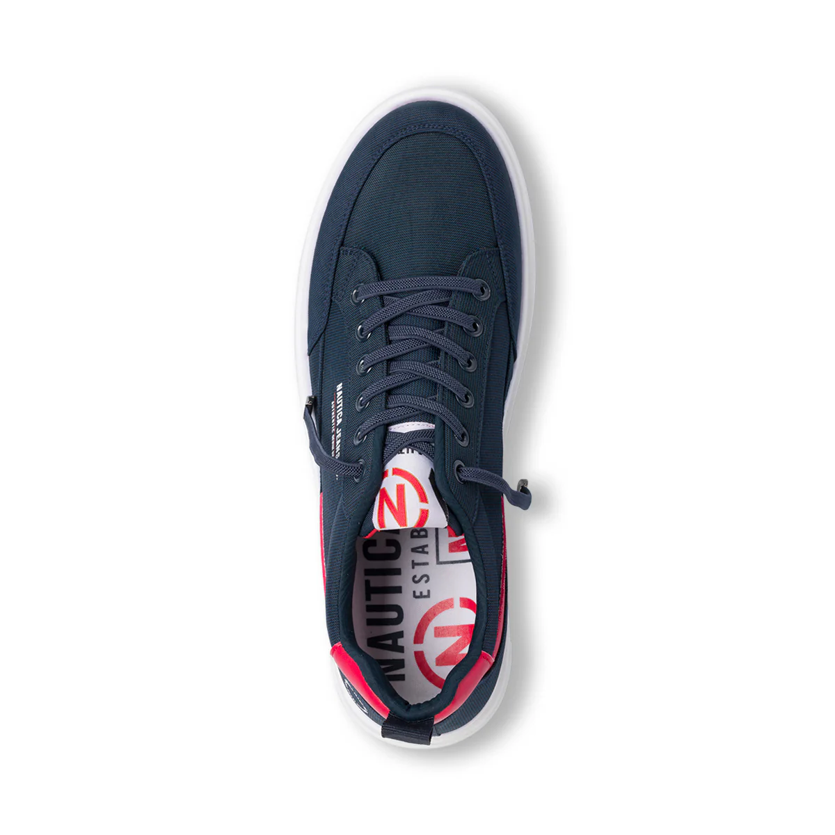 Sneakers blu navy da uomo con logo laterale Nautica Kit Nyx - Image 8