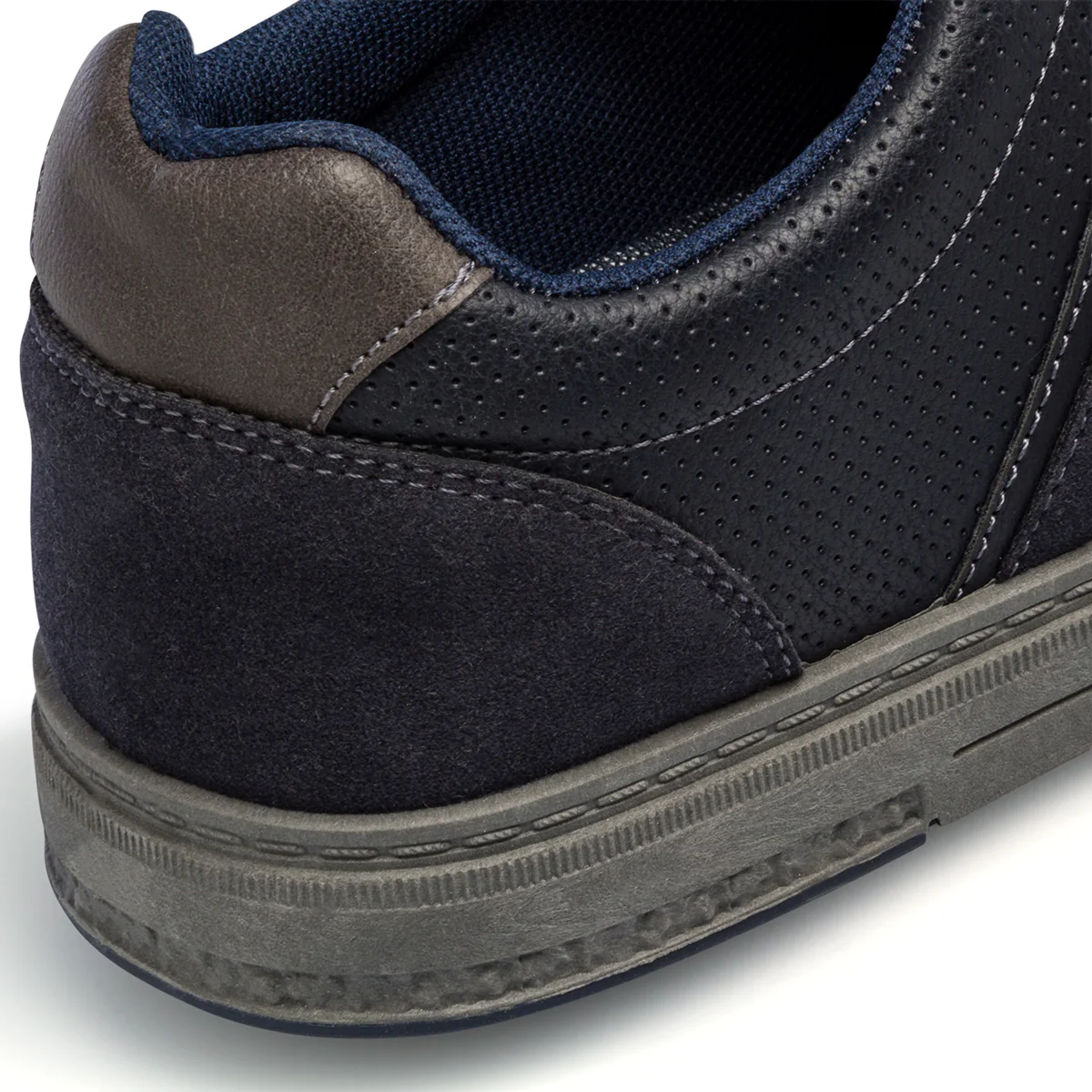 Sneakers blu navy da uomo con patch logo Jog - Image 6