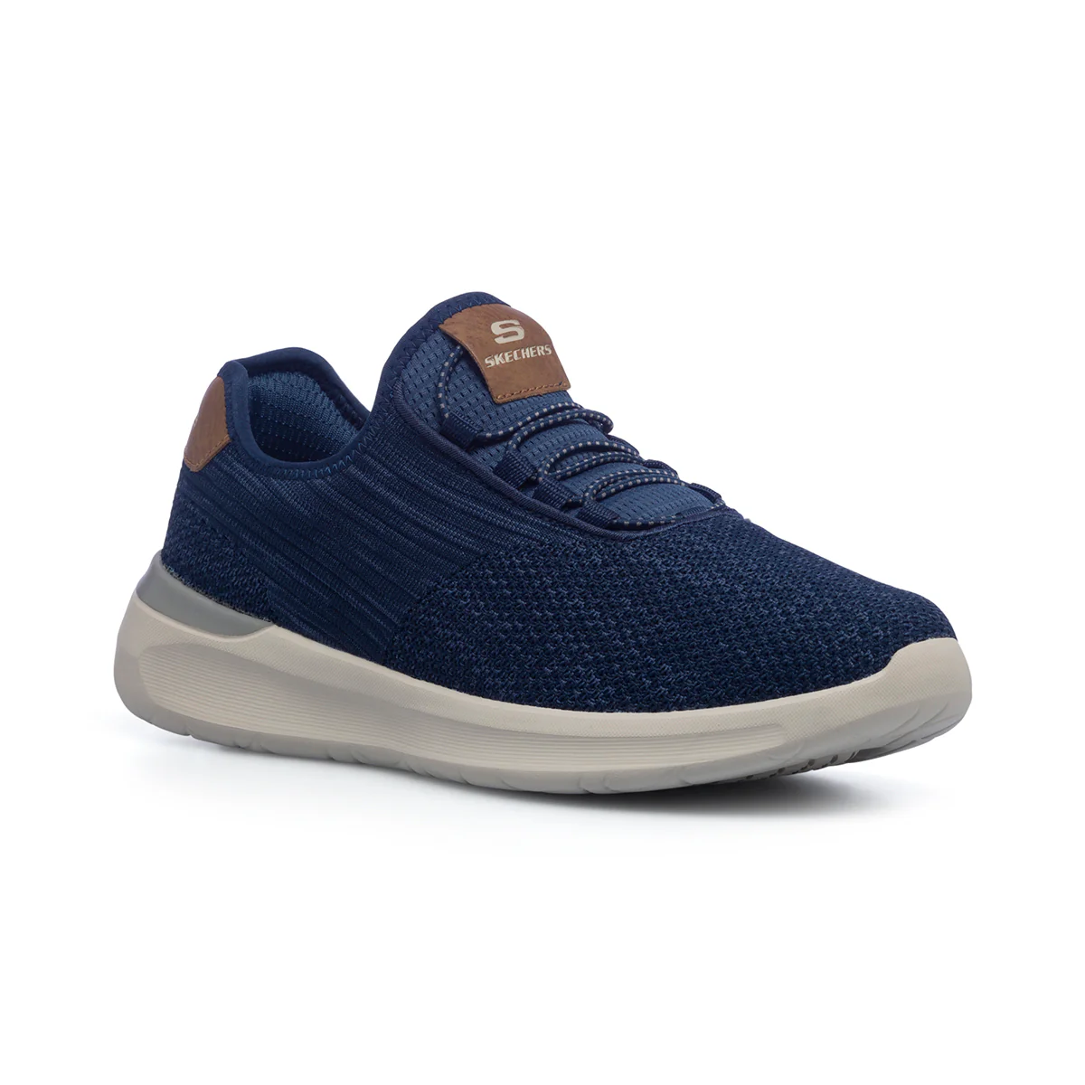 Sneakers blu navy da uomo con sottopiede Memory Foam Skechers Lattimore Coringa - Image 2
