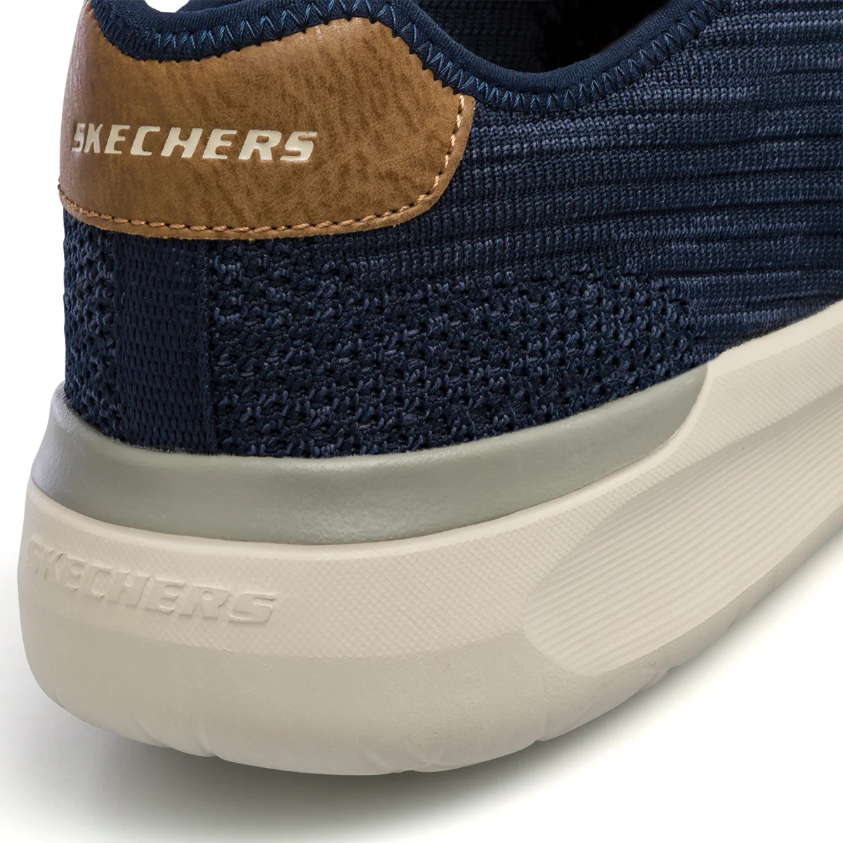 Sneakers blu navy da uomo con sottopiede Memory Foam Skechers Lattimore Coringa - Image 7